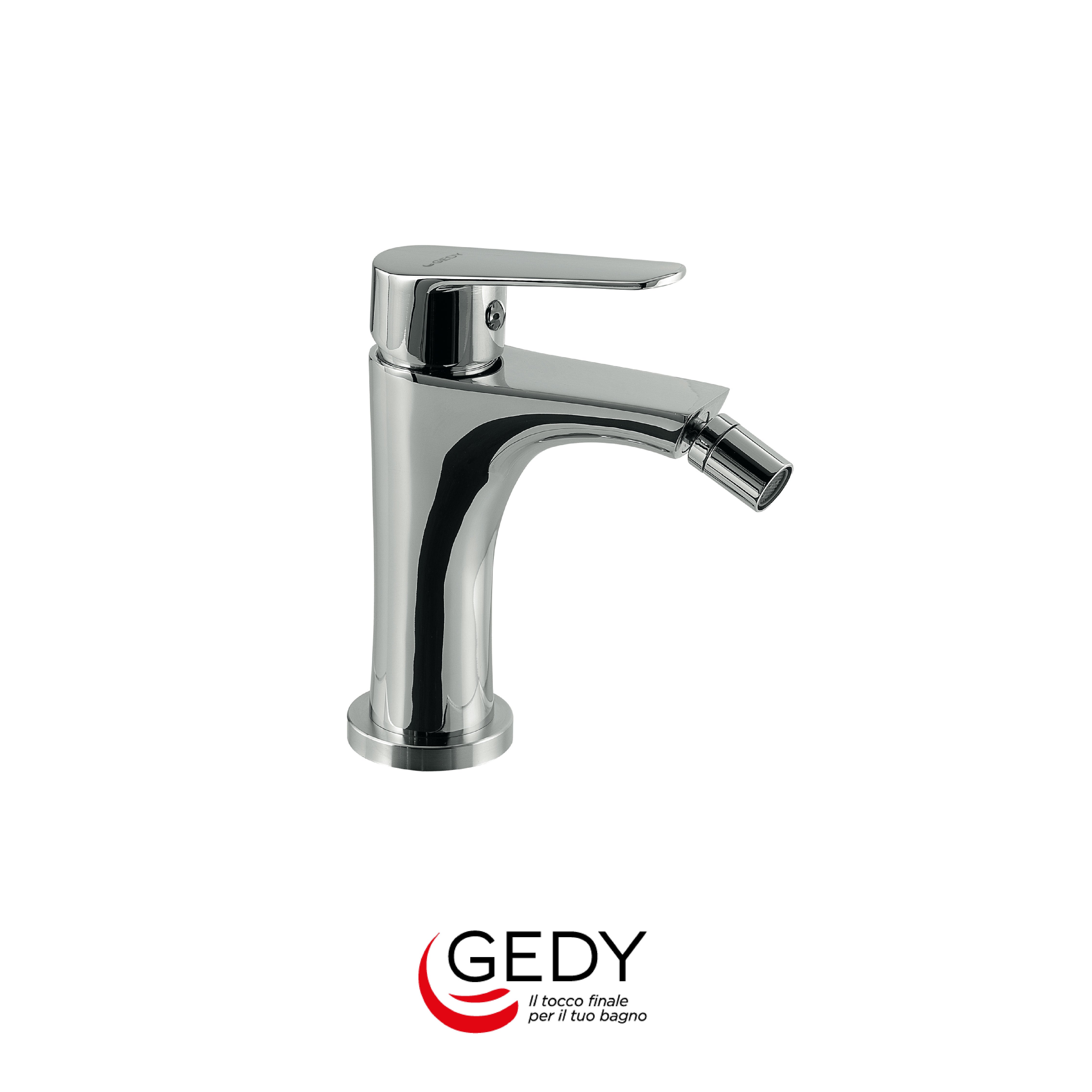 GEDY Como - Miscelatore monocomando basso per bidet - 13 - Cromato - chromed