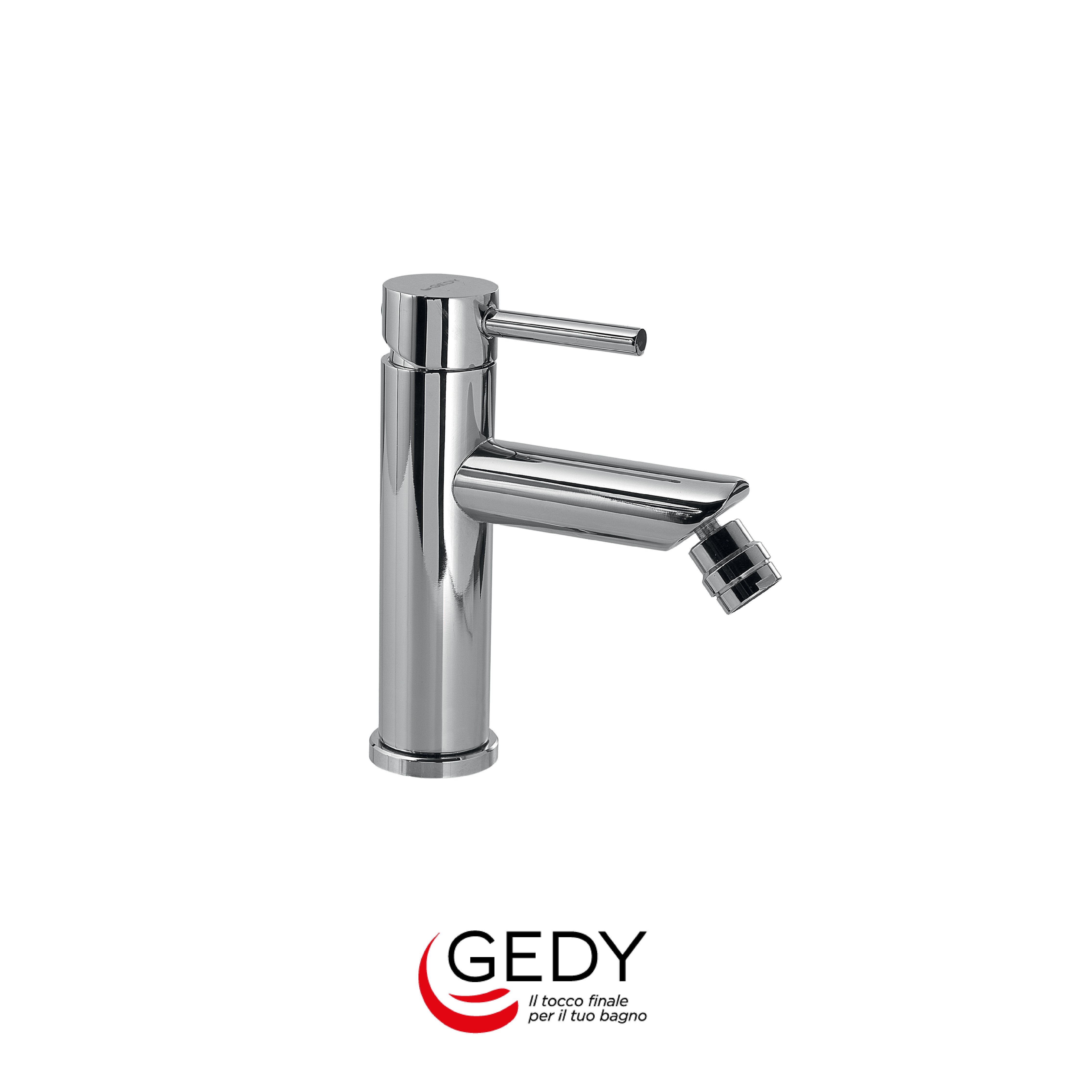 GEDY Garda - Miscelatore monocomando basso per bidet - 13 - Cromato - chromed