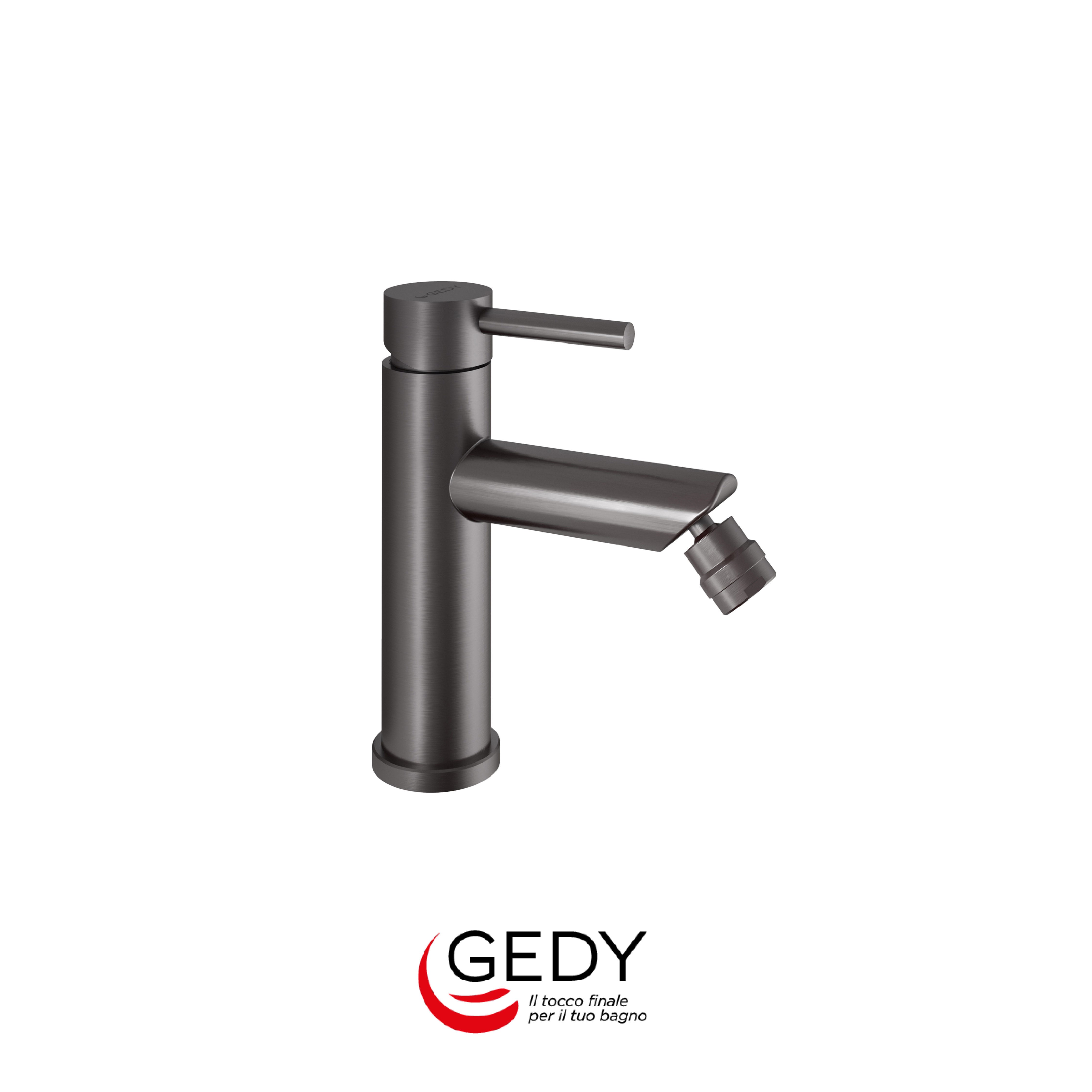 GEDY Garda - Miscelatore monocomando basso per bidet - 81 - Gun metal