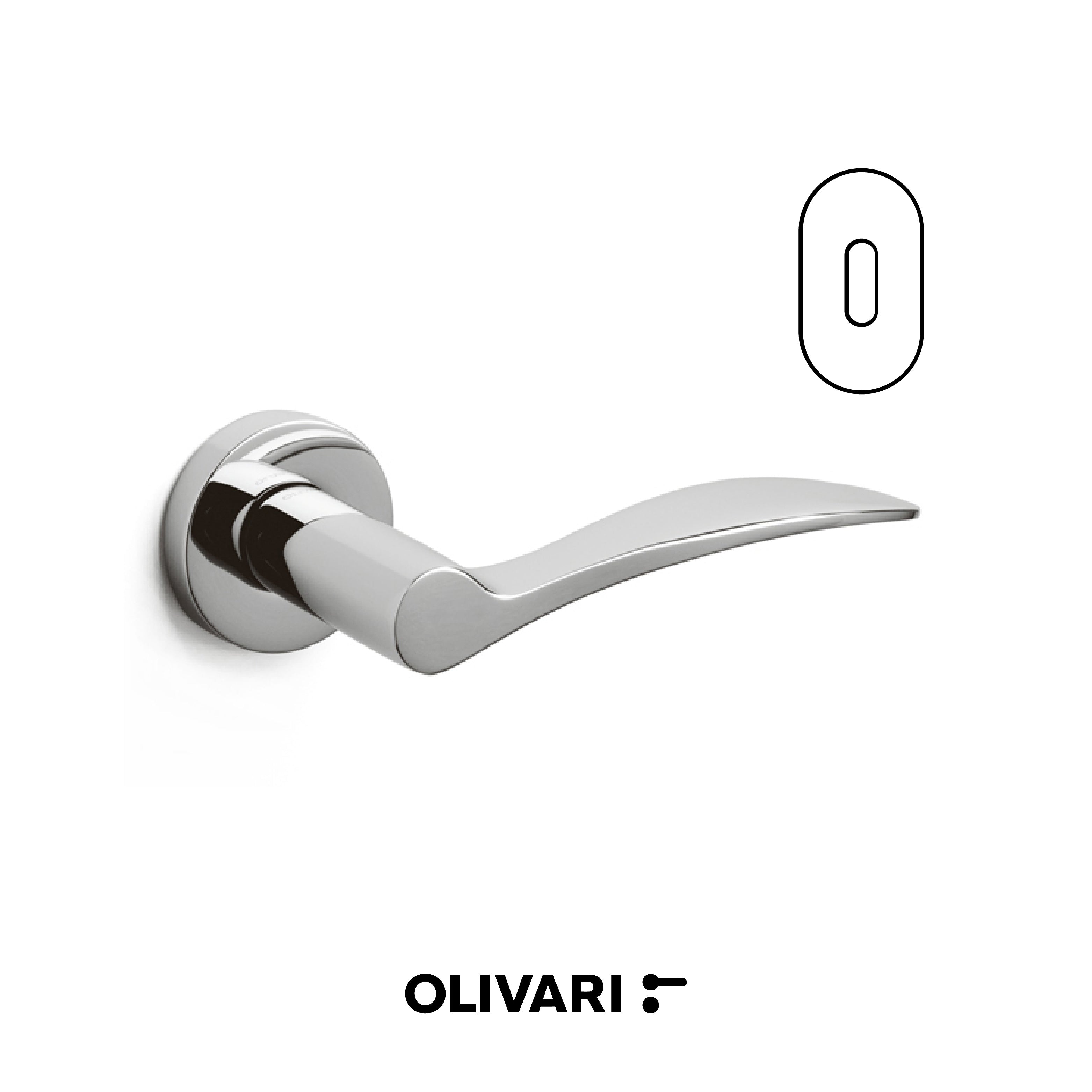 Agata - Olivari Maniglia per porta interna - Imhoff Handles