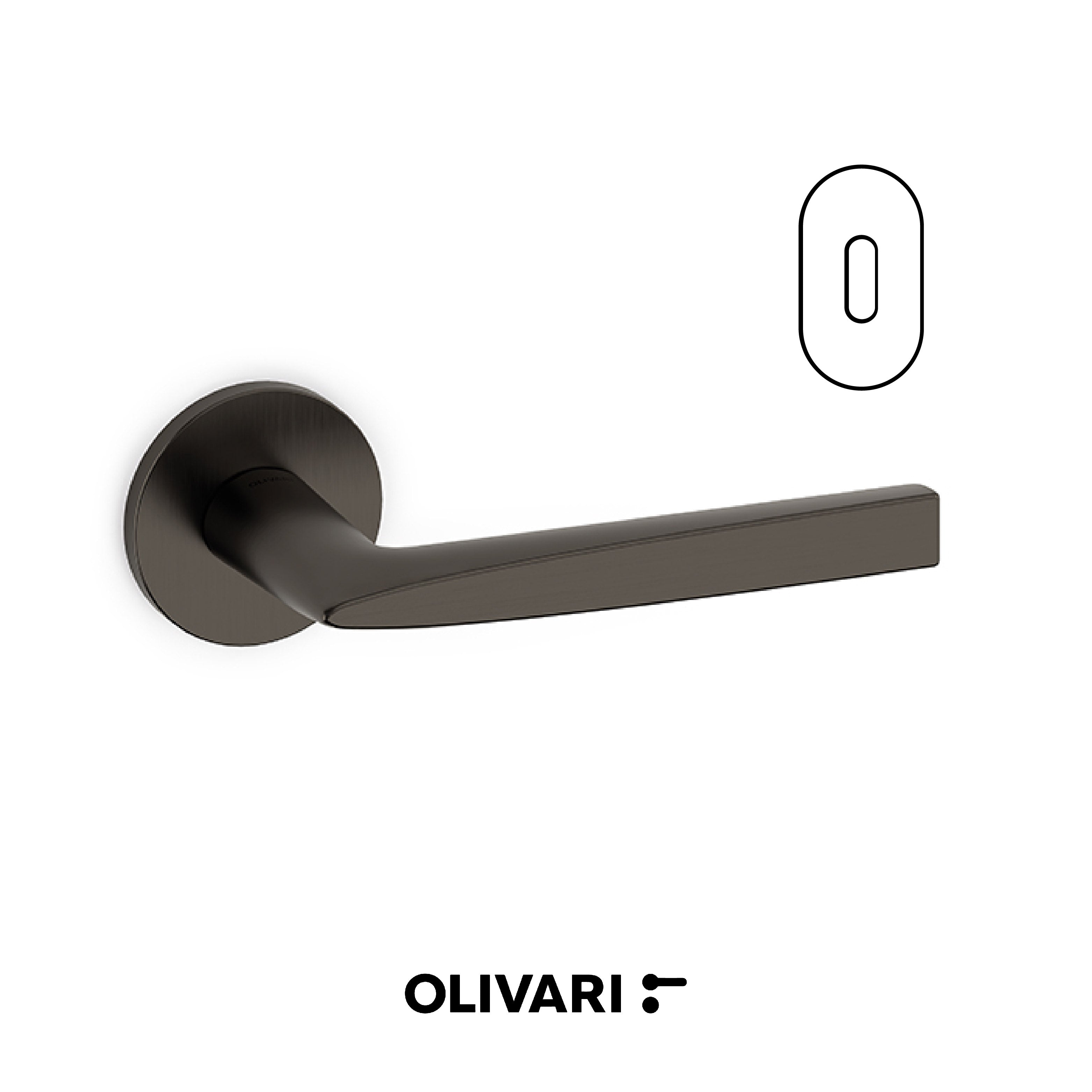 Flute - Olivari Maniglia per porta interna - Imhoff Handles