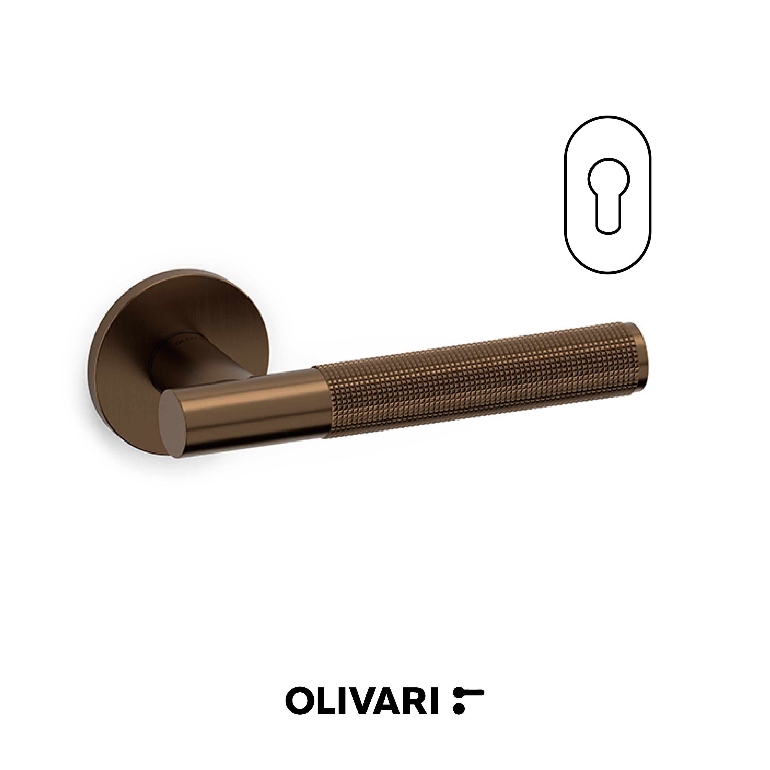 Hybrid - Olivari Maniglia per porta interna - Imhoff Handles