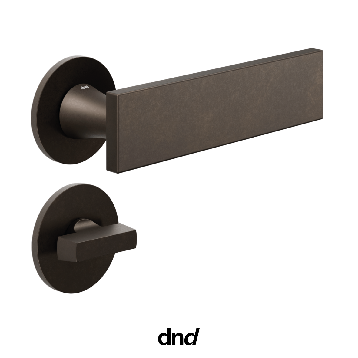 Aretè L - DND Maniglia per porta interna - Imhoff Handles
