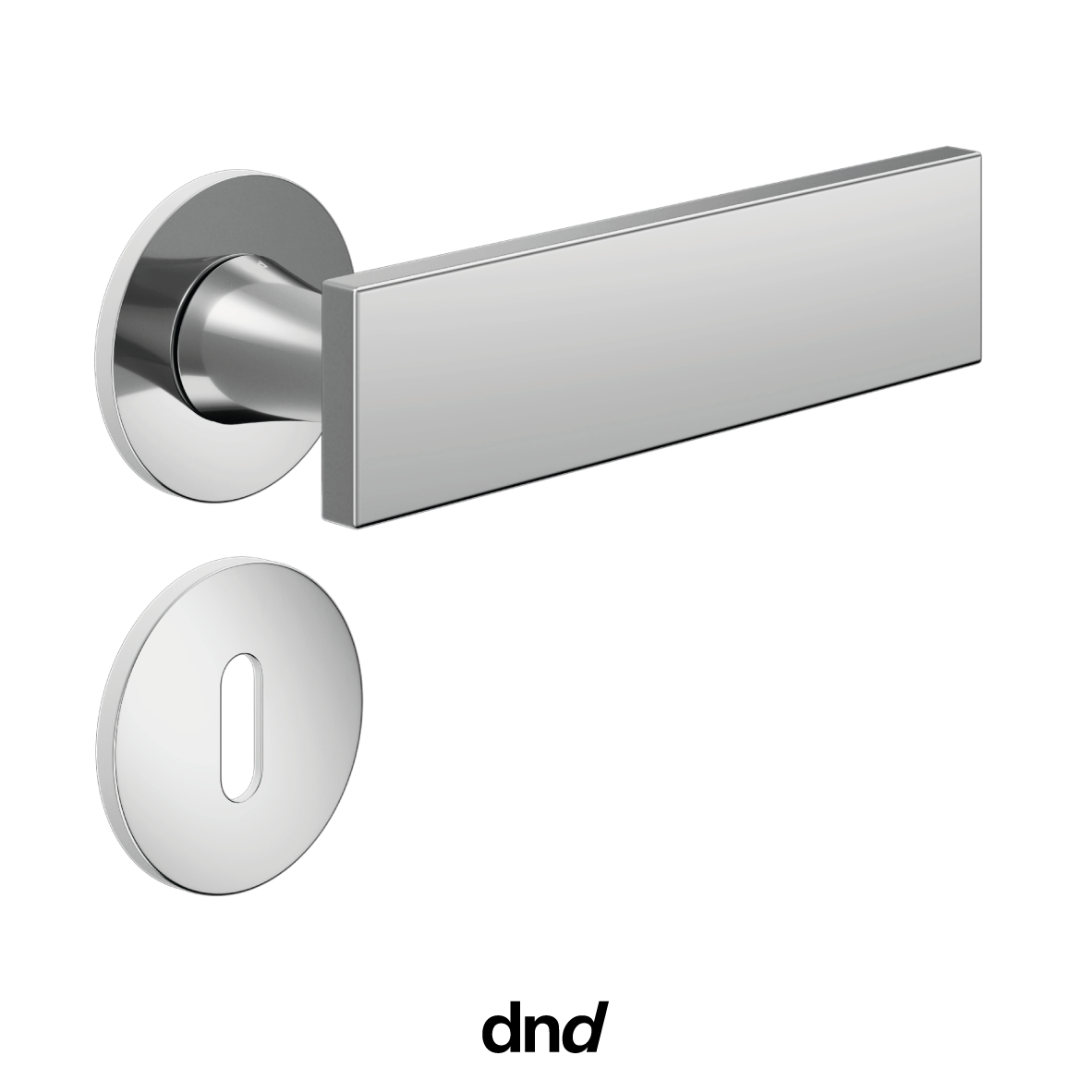 Aretè L - DND Maniglia per porta interna - Imhoff Handles