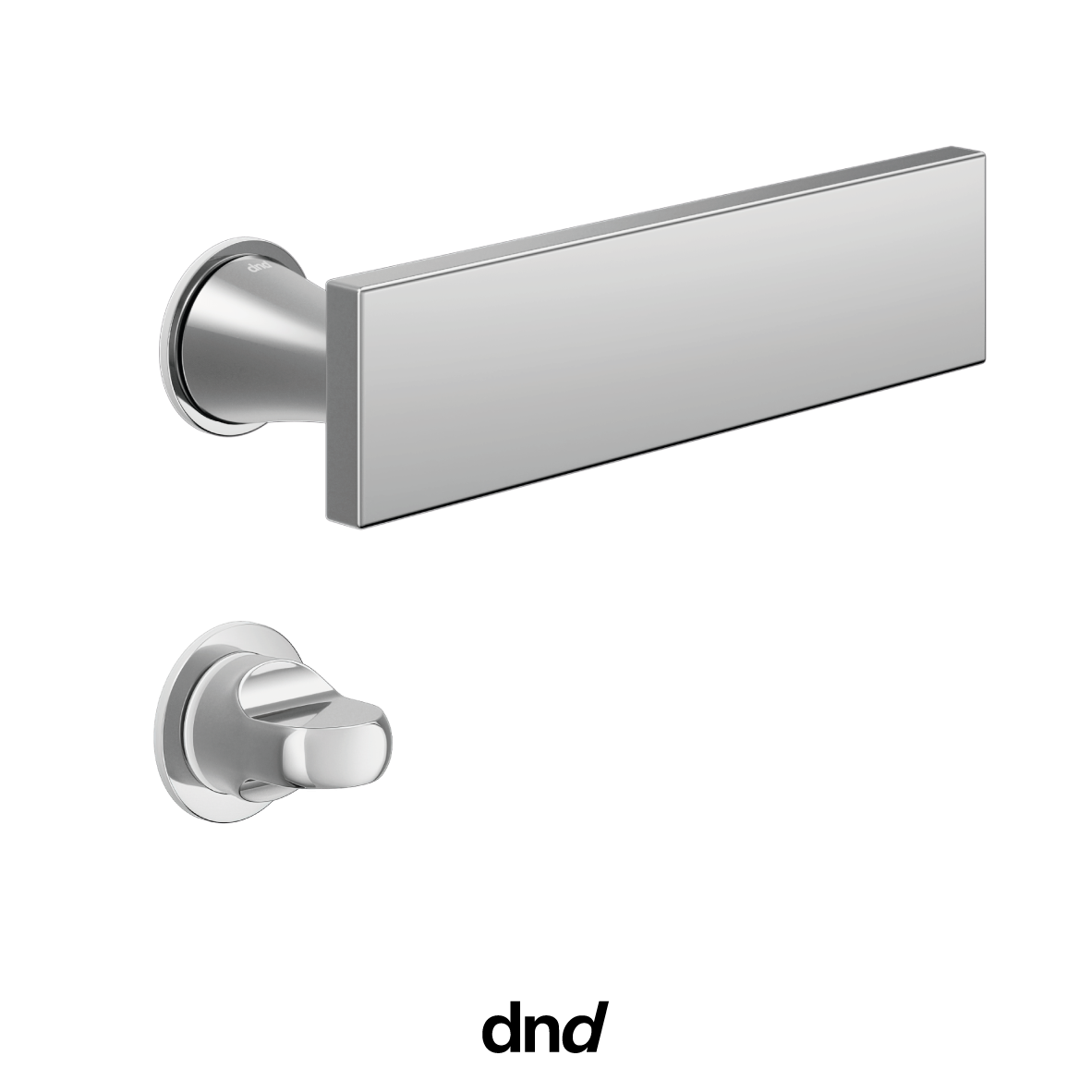 Aretè L - DND Maniglia per porta interna - Imhoff Handles