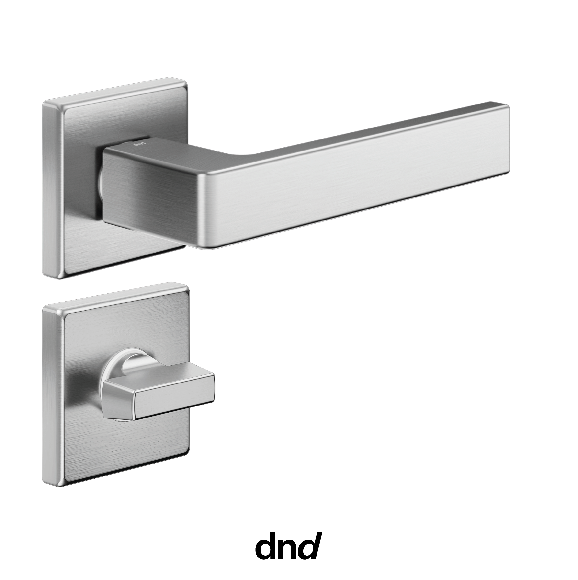 Quattro 02 - DND Maniglia per porta interna - Imhoff Handles