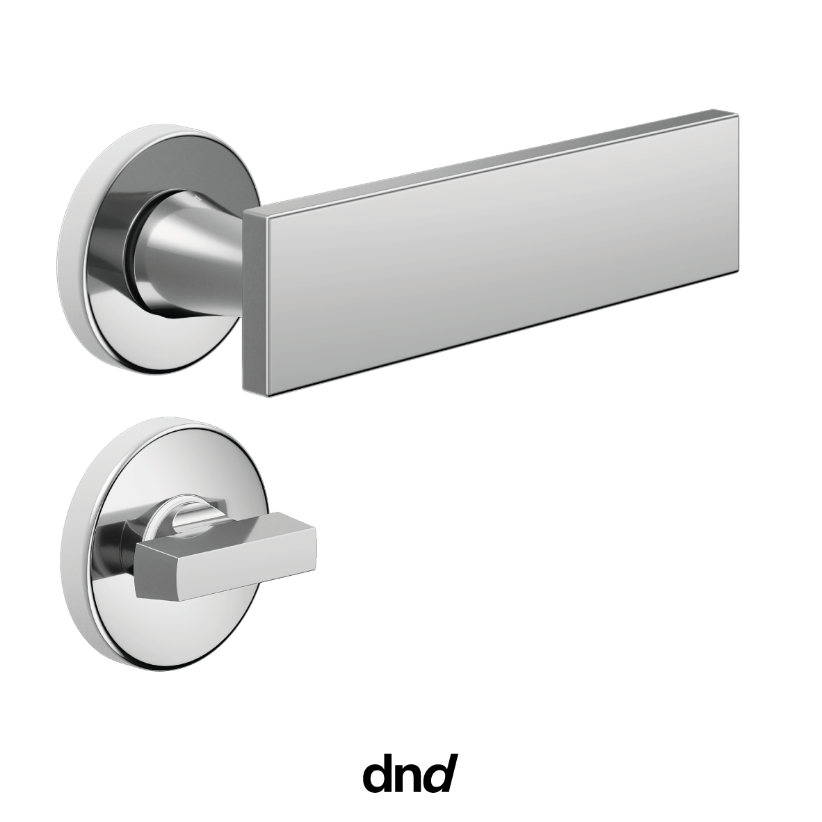 Aretè L - DND Maniglia per porta interna - Imhoff Handles
