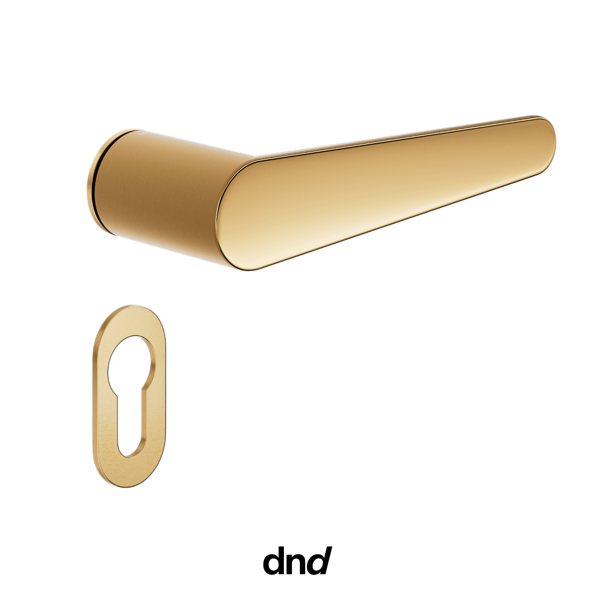 Leva mirror - DND Maniglia per porta interna - Imhoff Handles