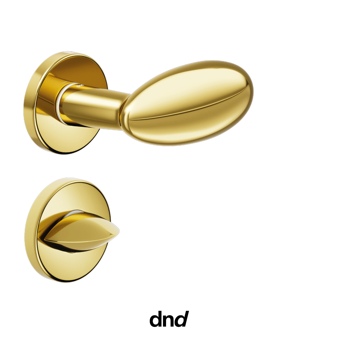 Ovum - DND Maniglia per porta interna - Imhoff Handles