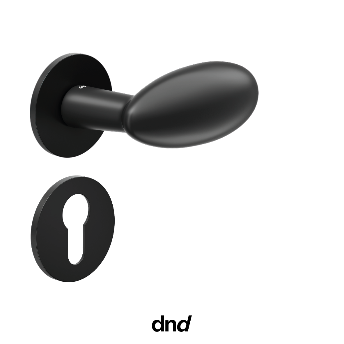 Ovum - DND Maniglia per porta interna - Imhoff Handles