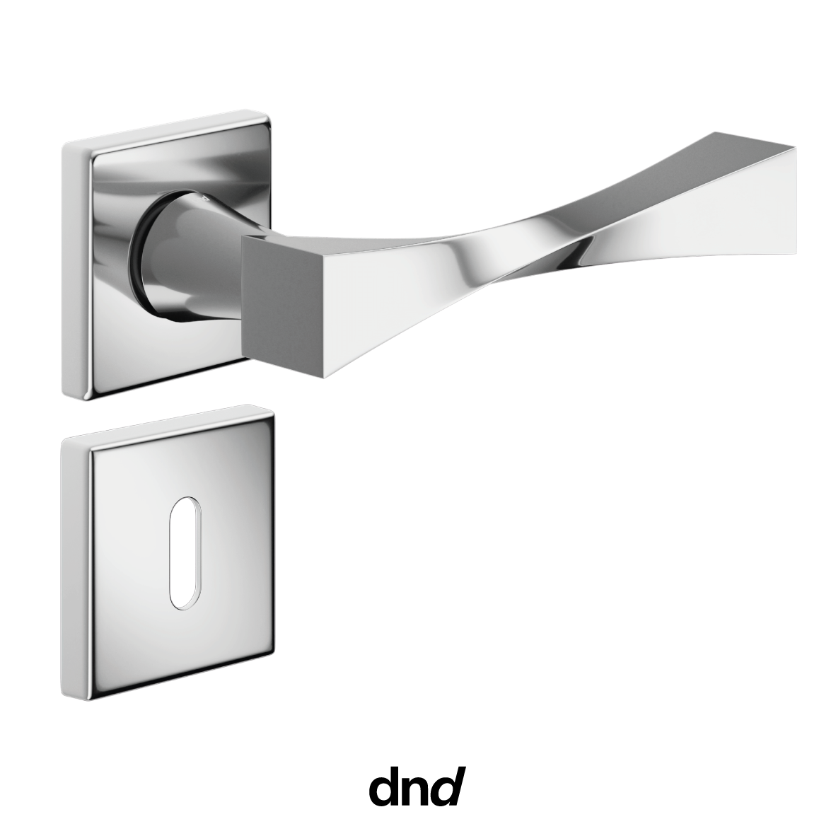 Twist 02 - DND Maniglia per porta interna - Imhoff Handles