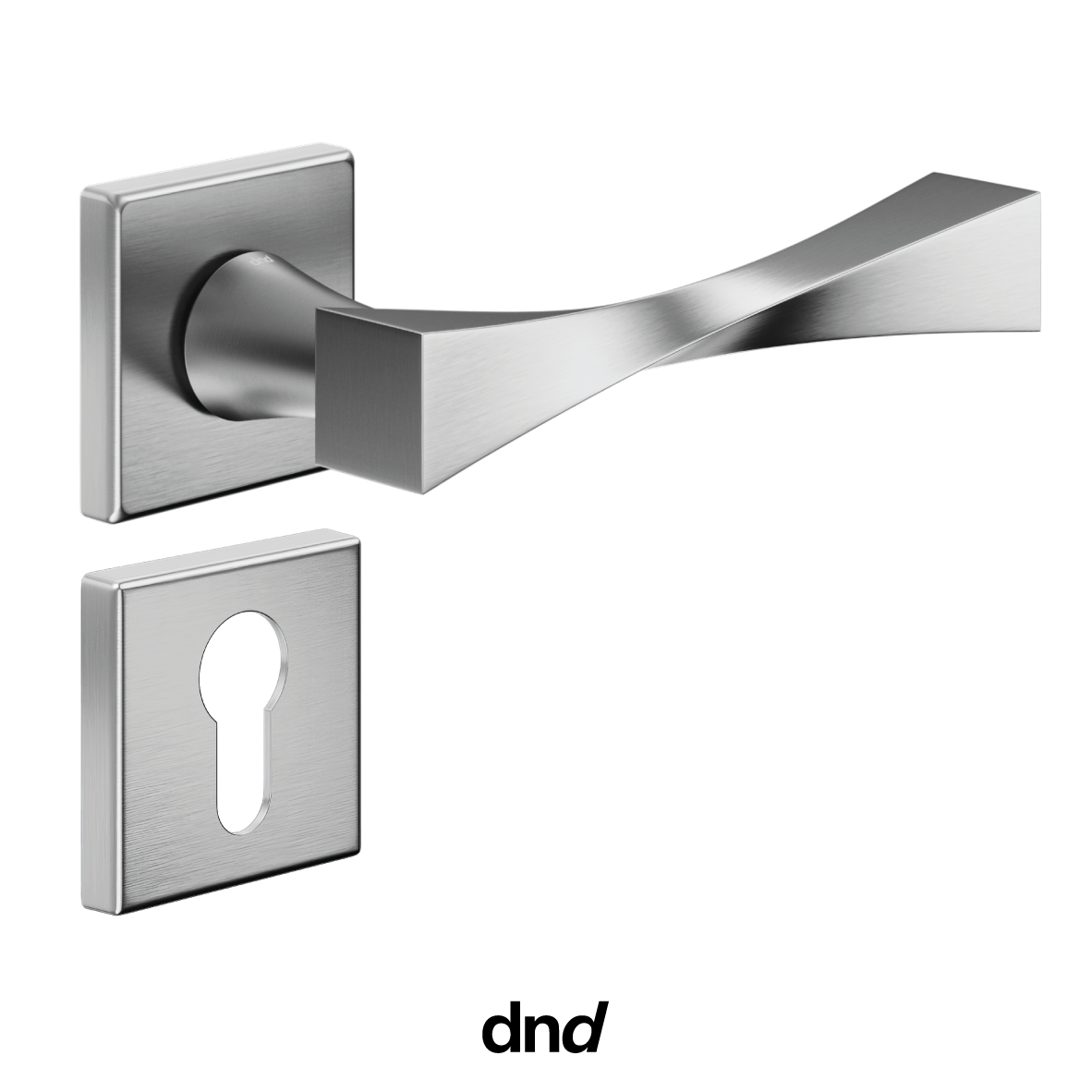 Twist 02 - DND Maniglia per porta interna - Imhoff Handles
