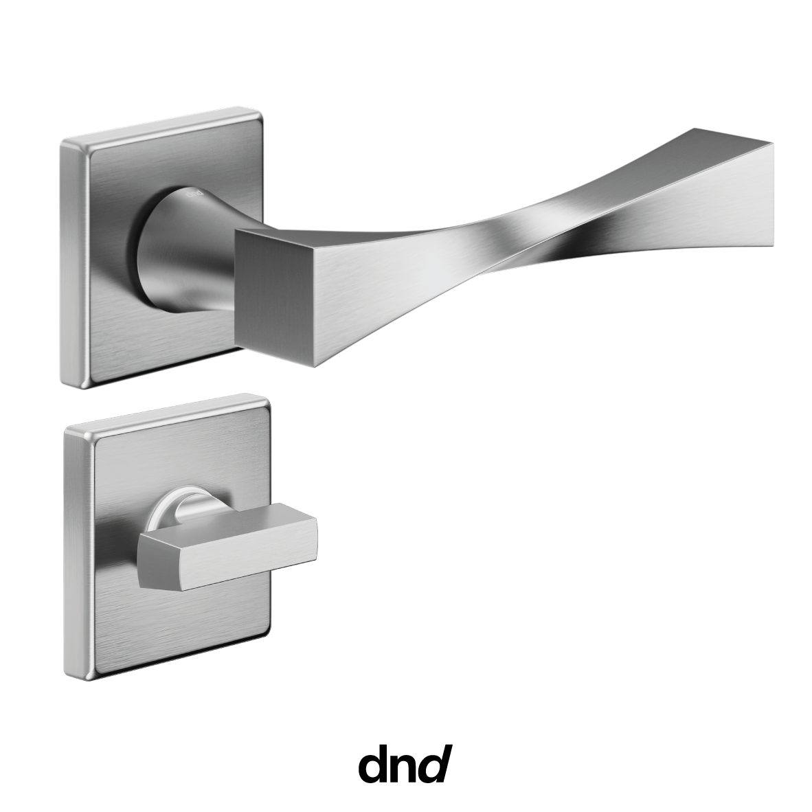 Twist 02 - DND Maniglia per porta interna - Imhoff Handles