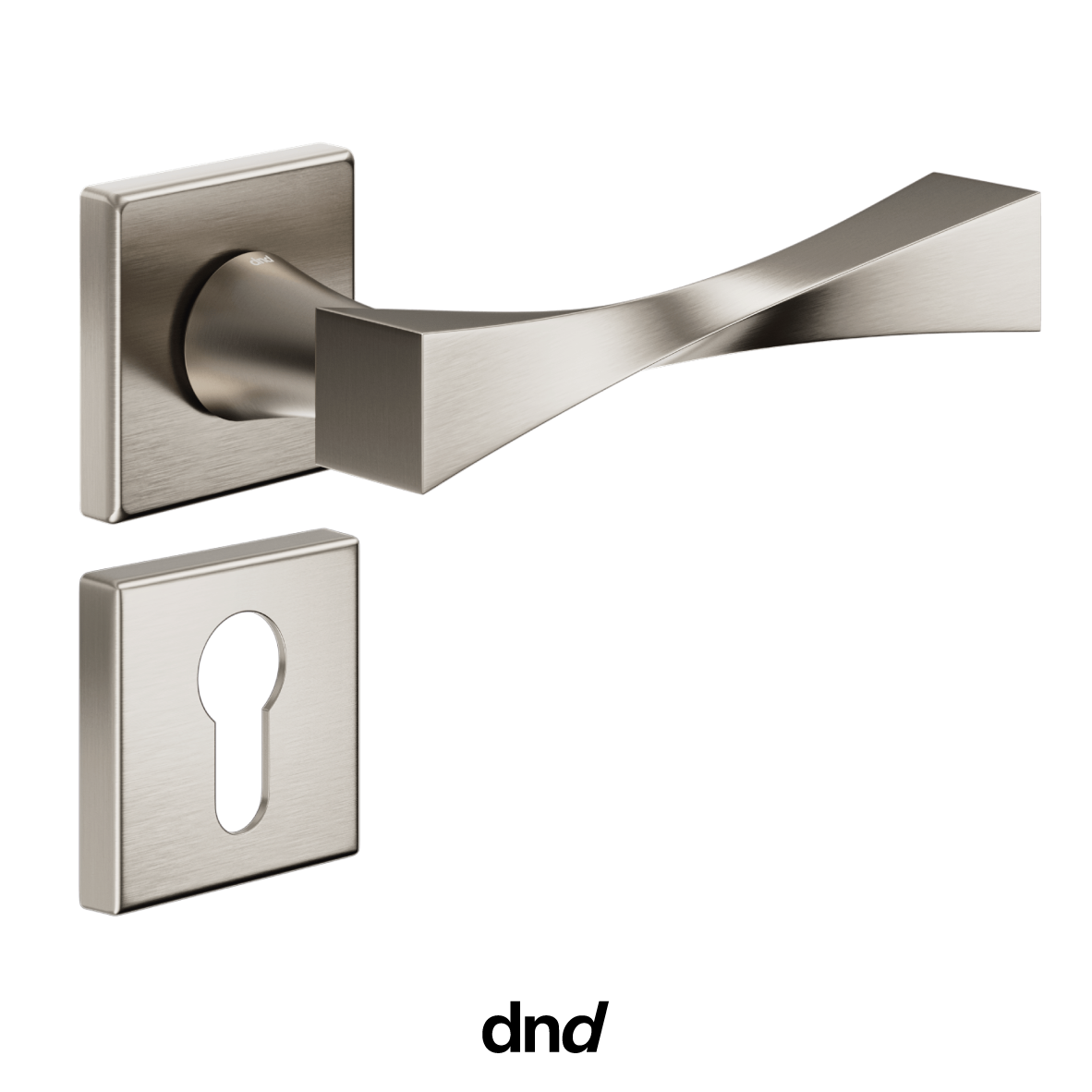 Twist 02 - DND Maniglia per porta interna - Imhoff Handles