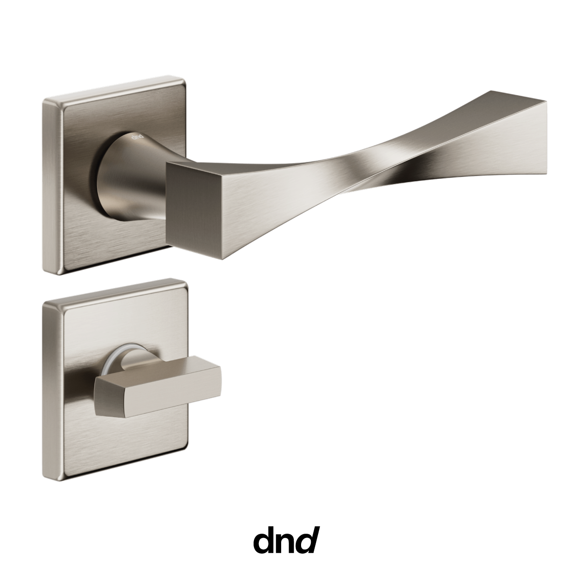 Twist 02 - DND Maniglia per porta interna - Imhoff Handles