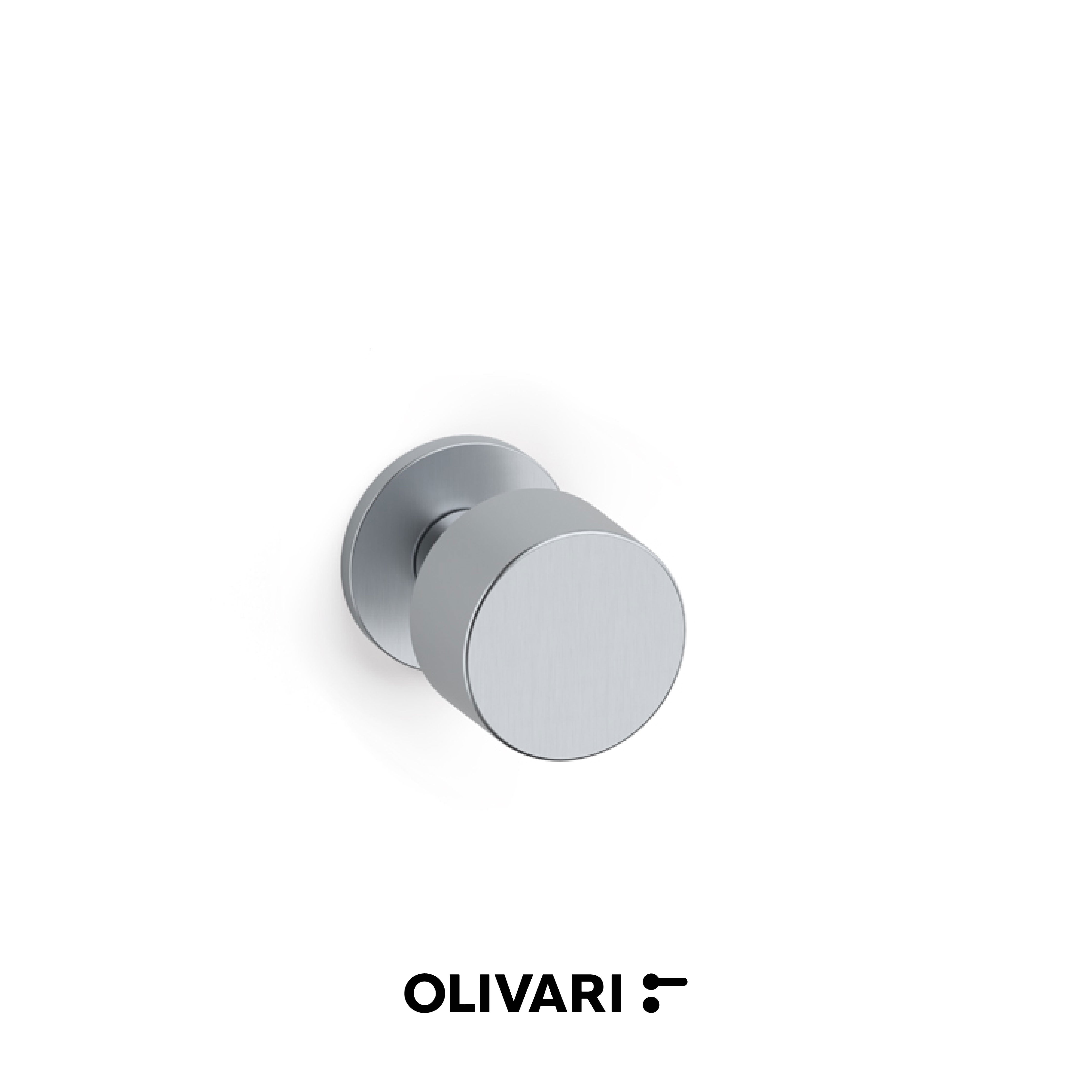 Olivari Lipstick - Centre door knobs