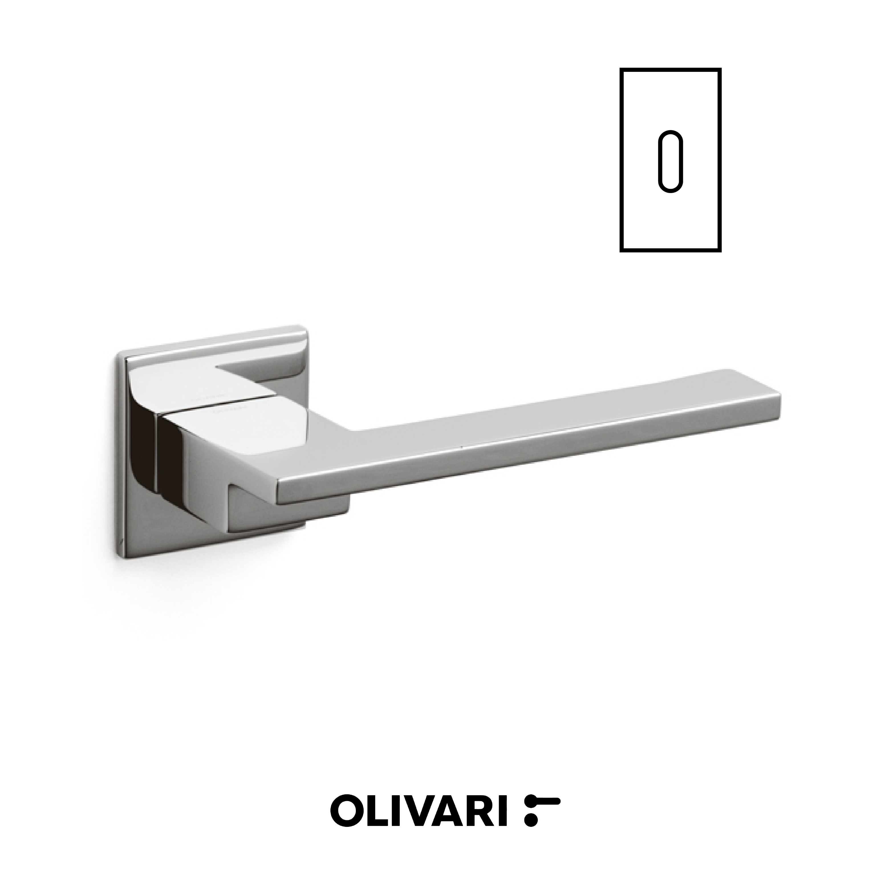 Living - Olivari Maniglia per porta interna - Imhoff Handles