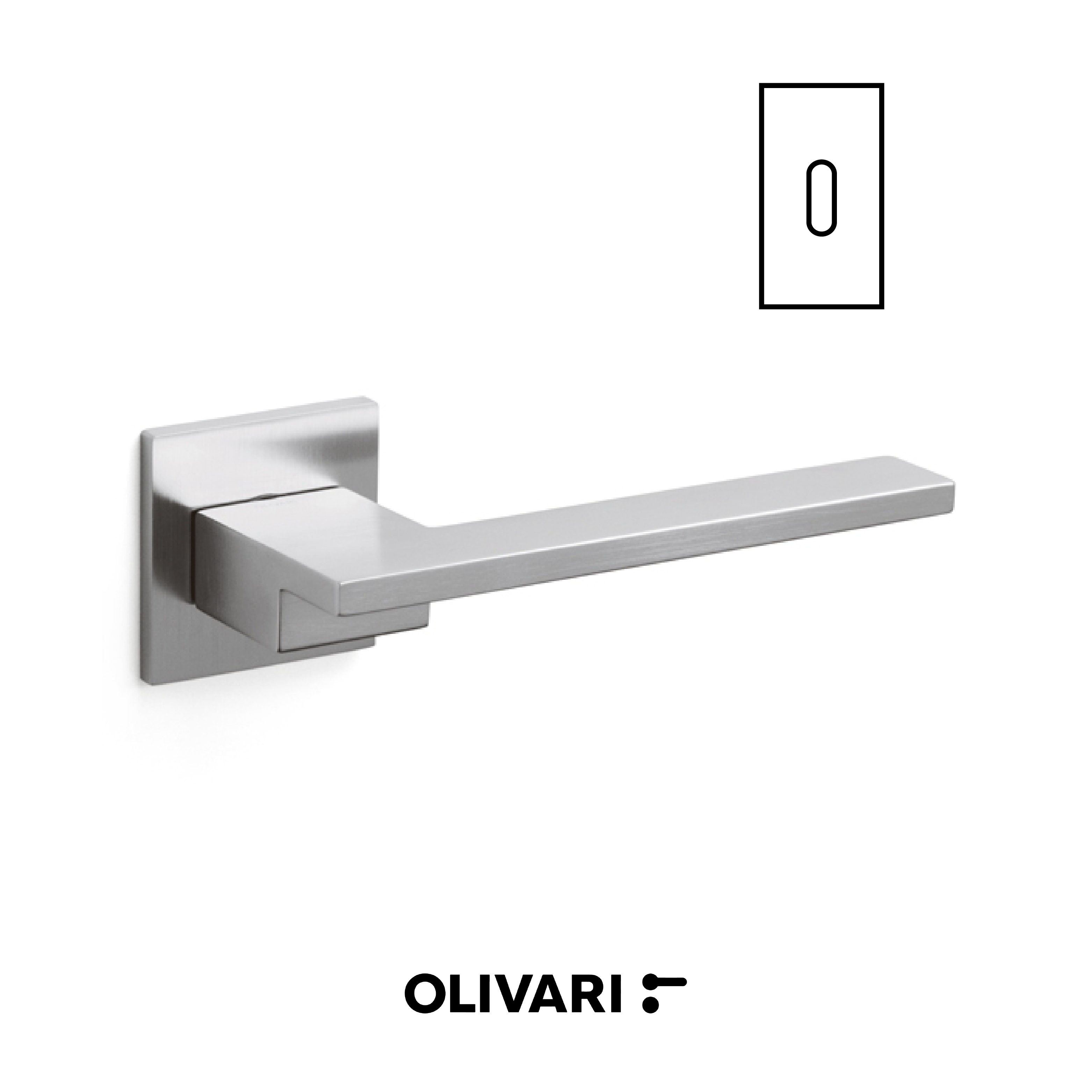 Living - Olivari Maniglia per porta interna - Imhoff Handles