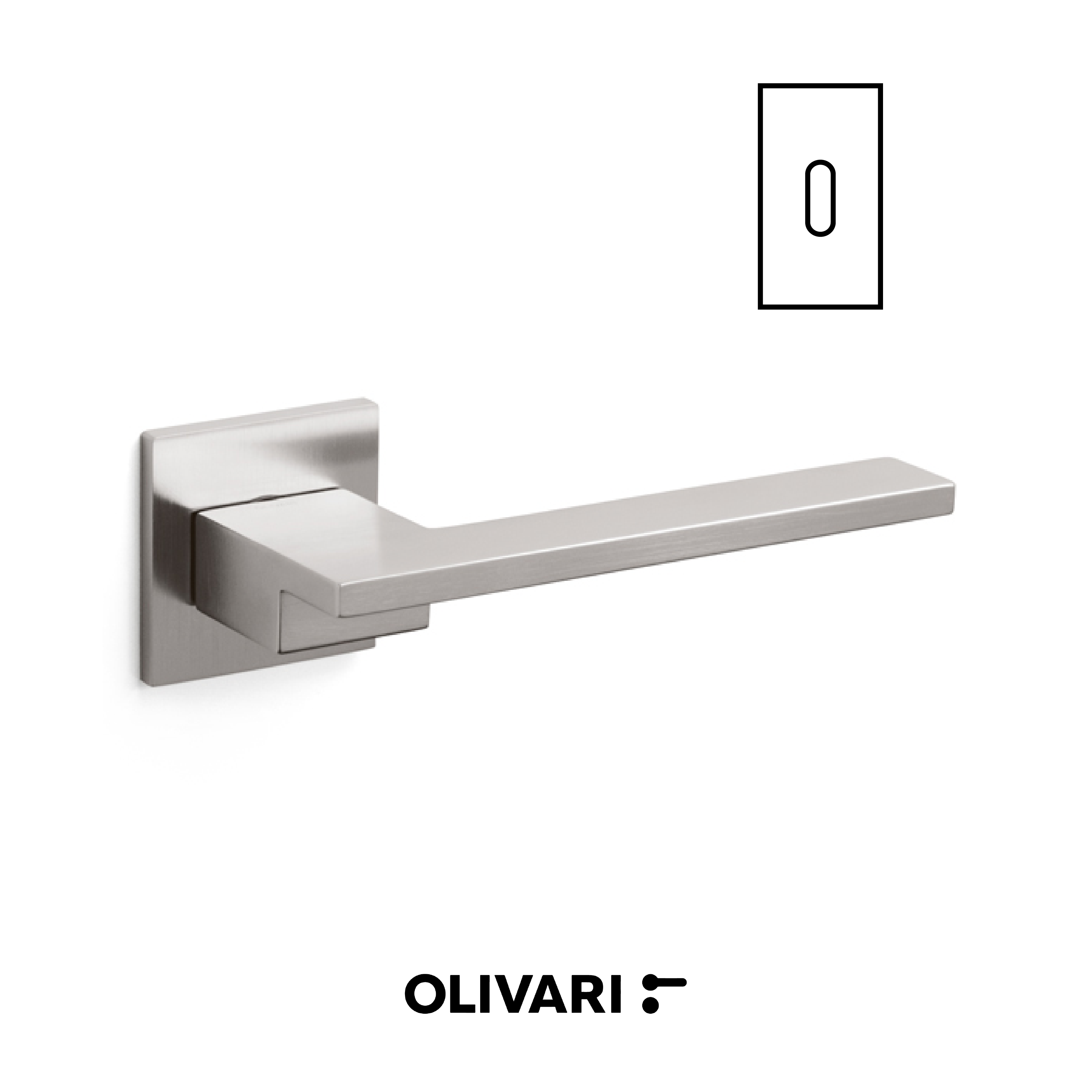 Living - Olivari Maniglia per porta interna - Imhoff Handles