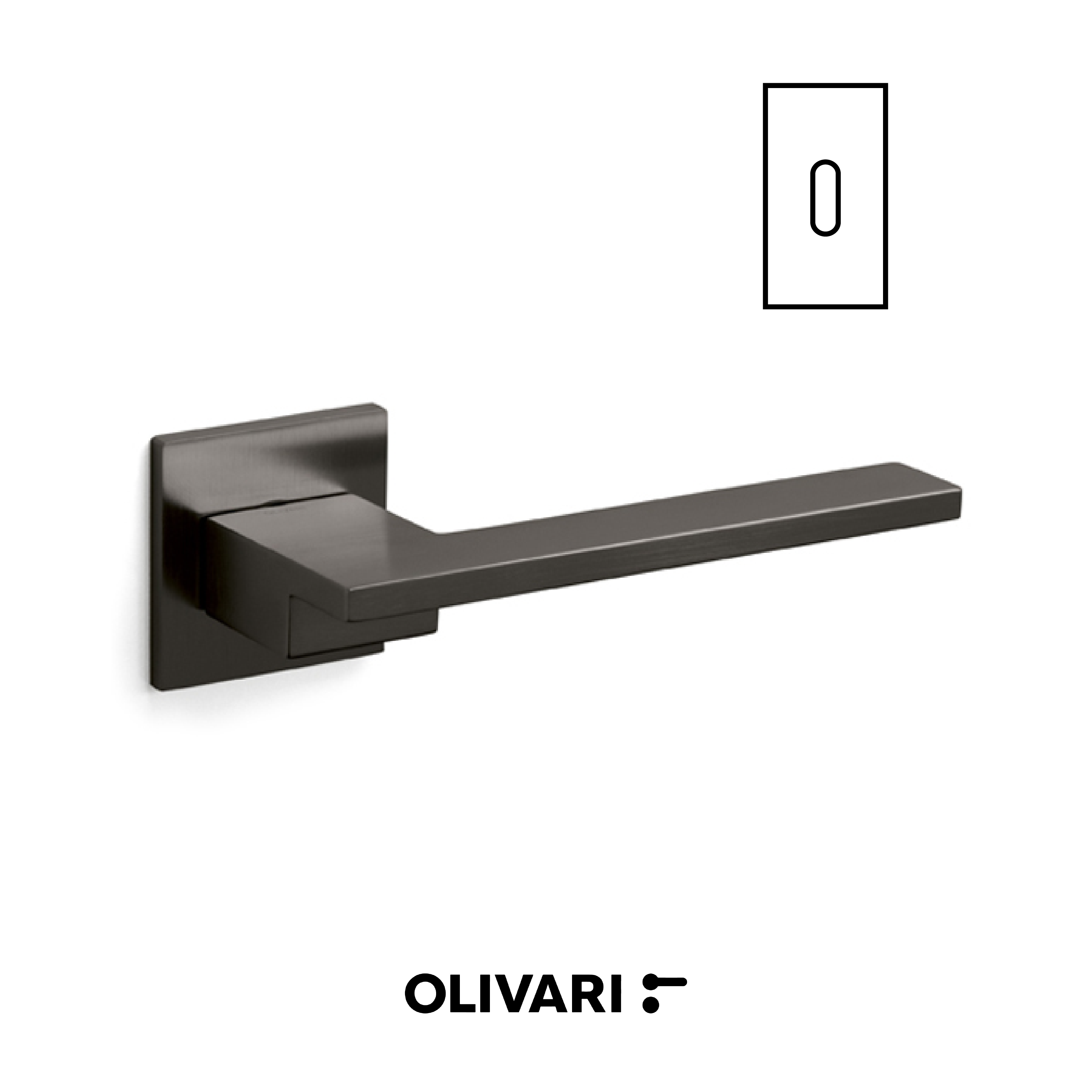 Living - Olivari Maniglia per porta interna - Imhoff Handles