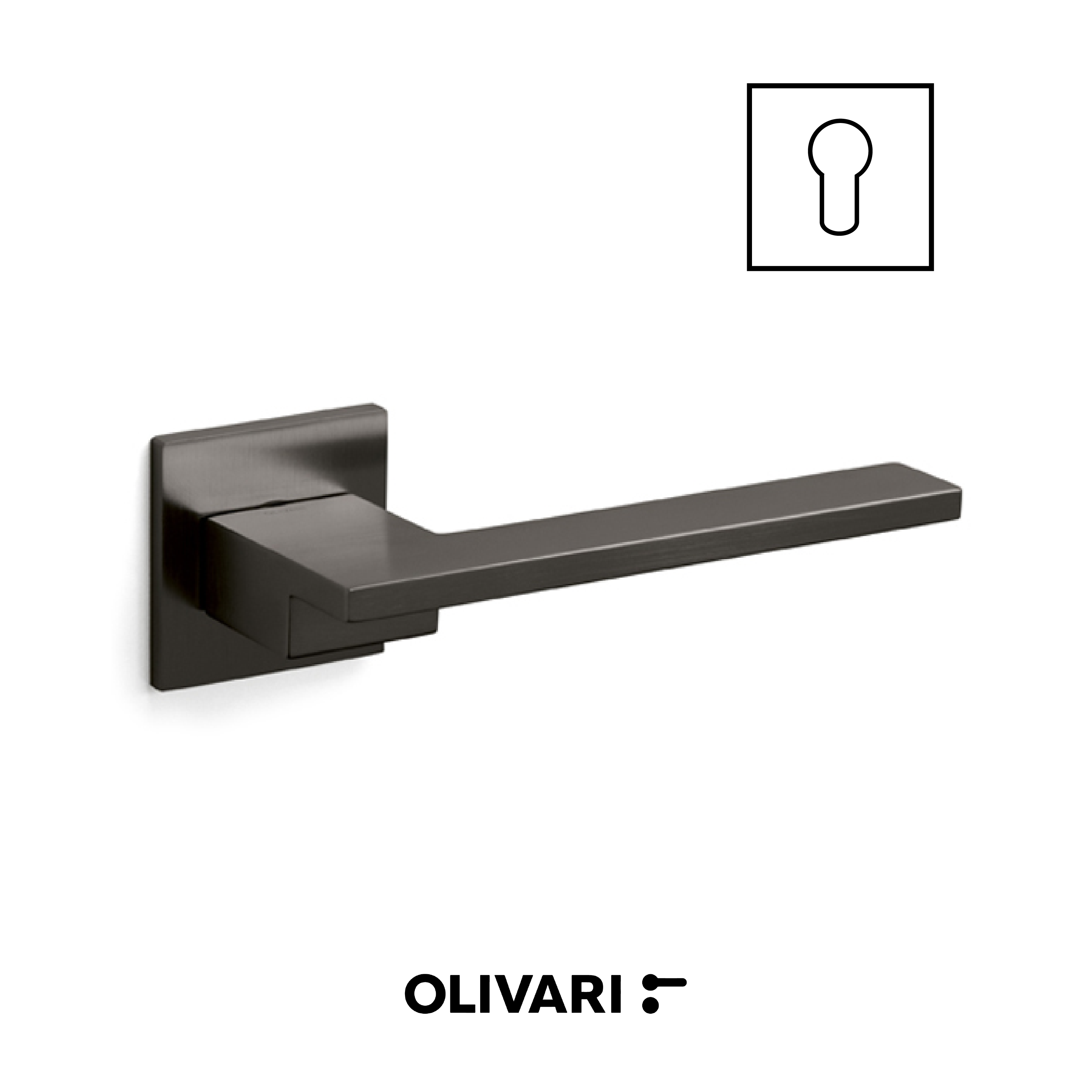 Living - Olivari Maniglia per porta interna - Imhoff Handles