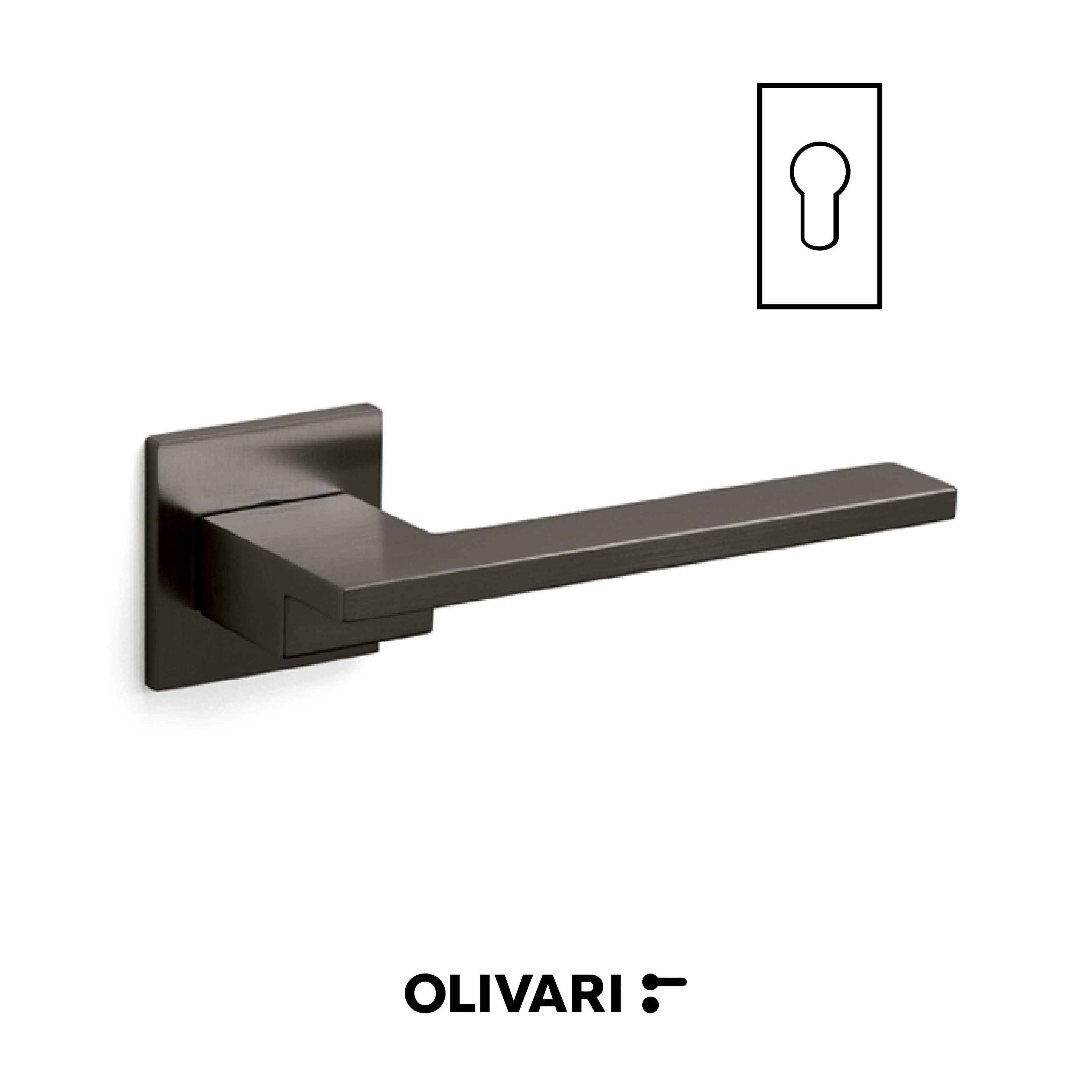 Living - Olivari Maniglia per porta interna - Imhoff Handles