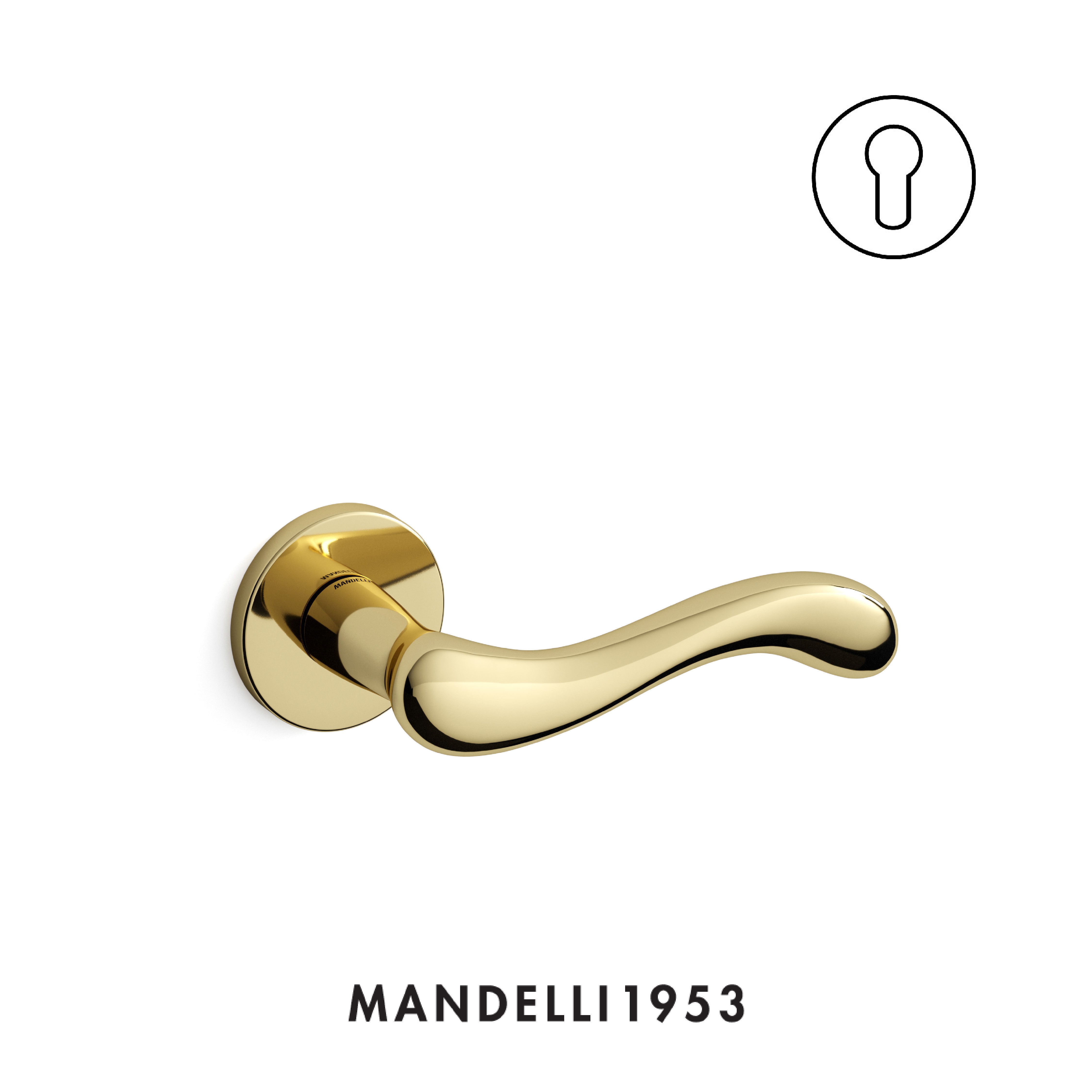MANDELLI 1953 Ande - Internal door handle