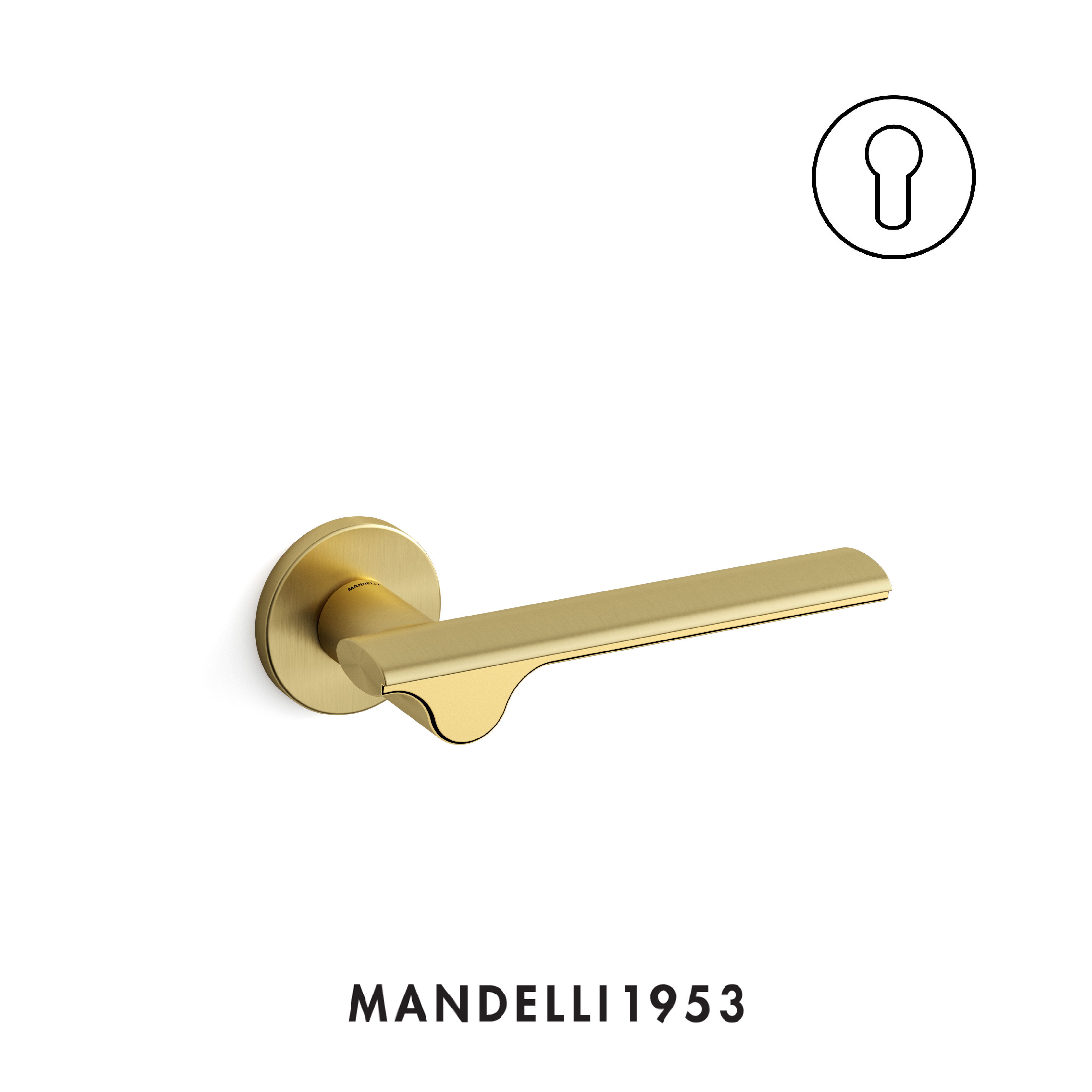 MANDELLI 1953 Ara - Indoor door handle