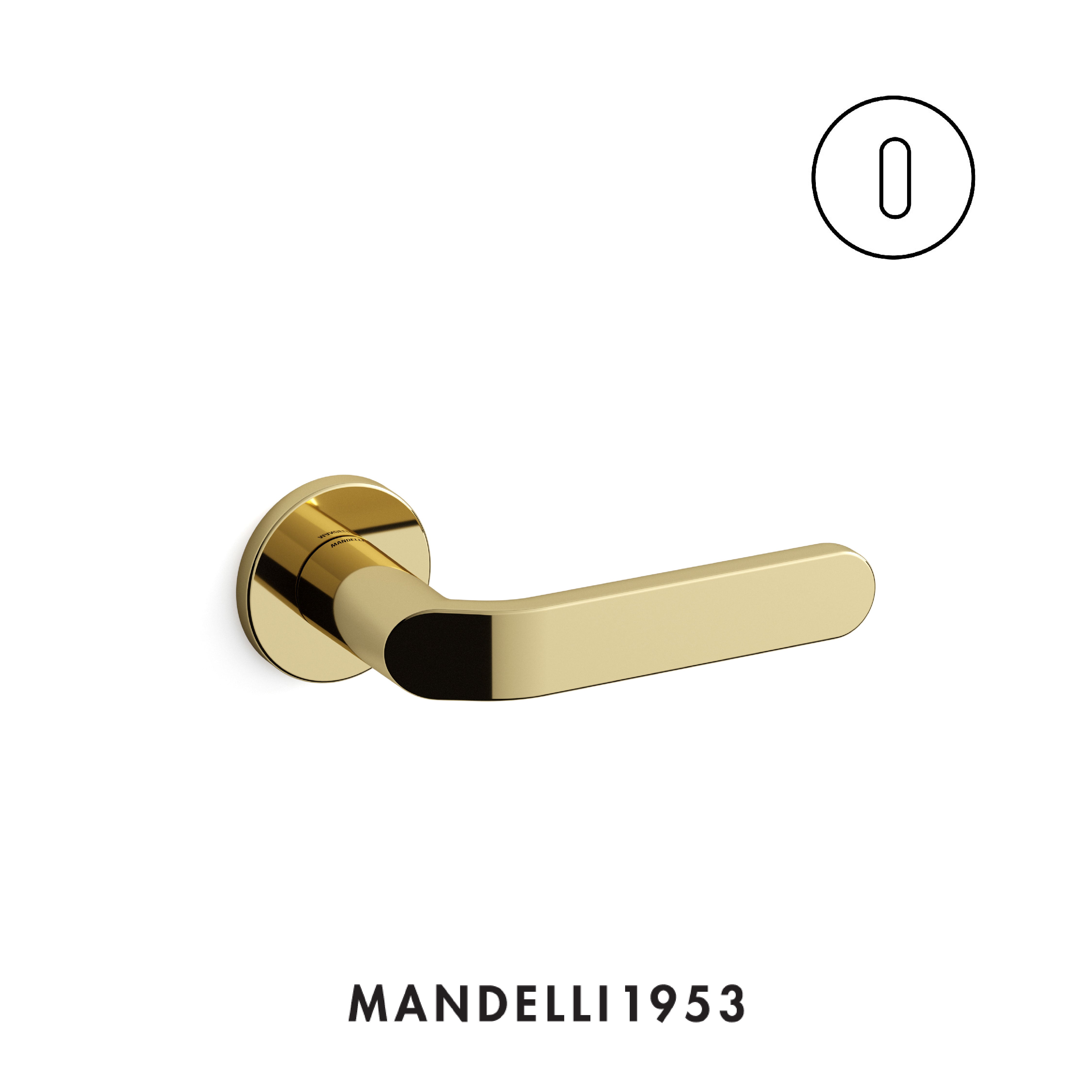 MANDELLI 1953 Callas - Internal Door Handle