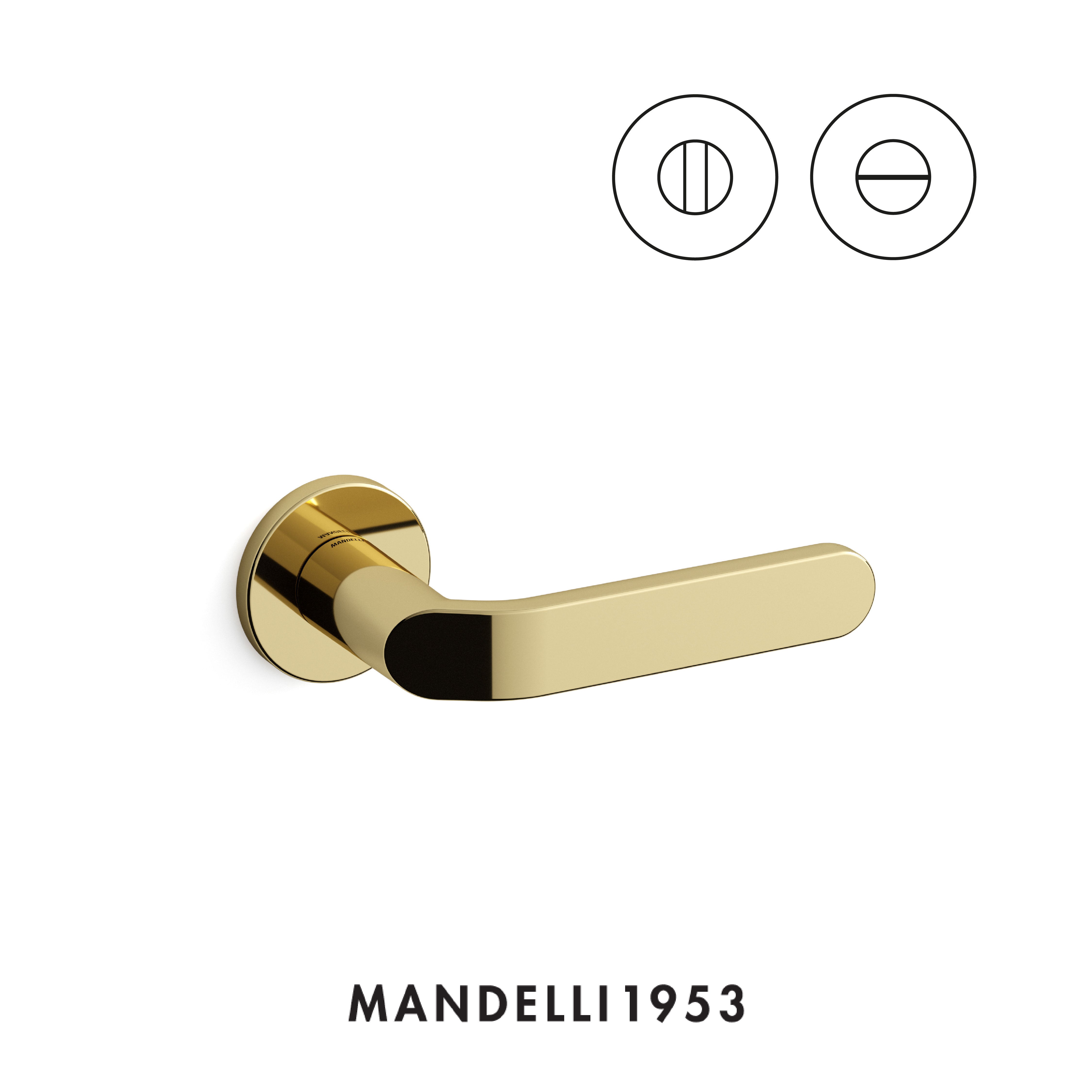 MANDELLI 1953 Callas - Internal Door Handle