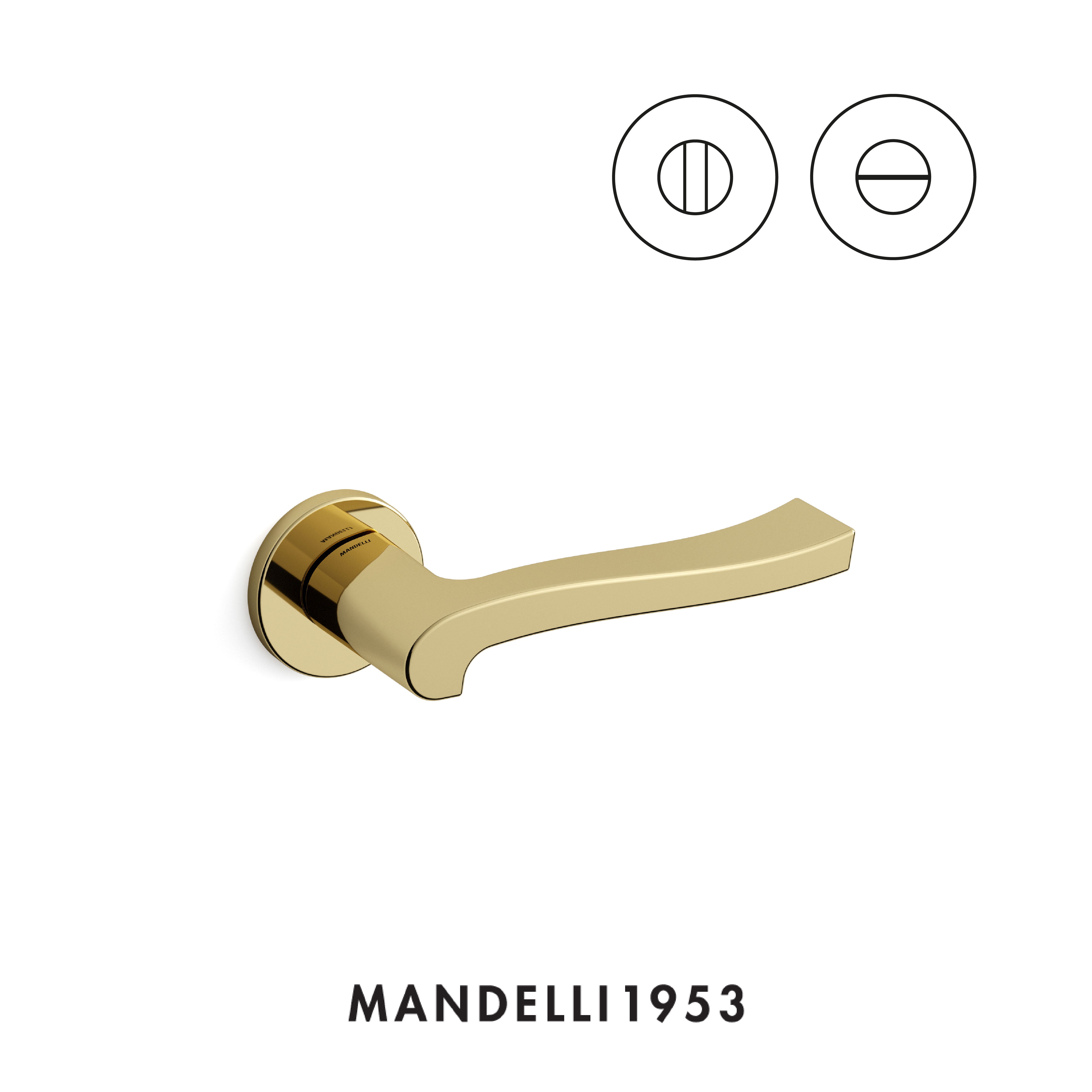 MANDELLI 1953 Ola - Internal door handle