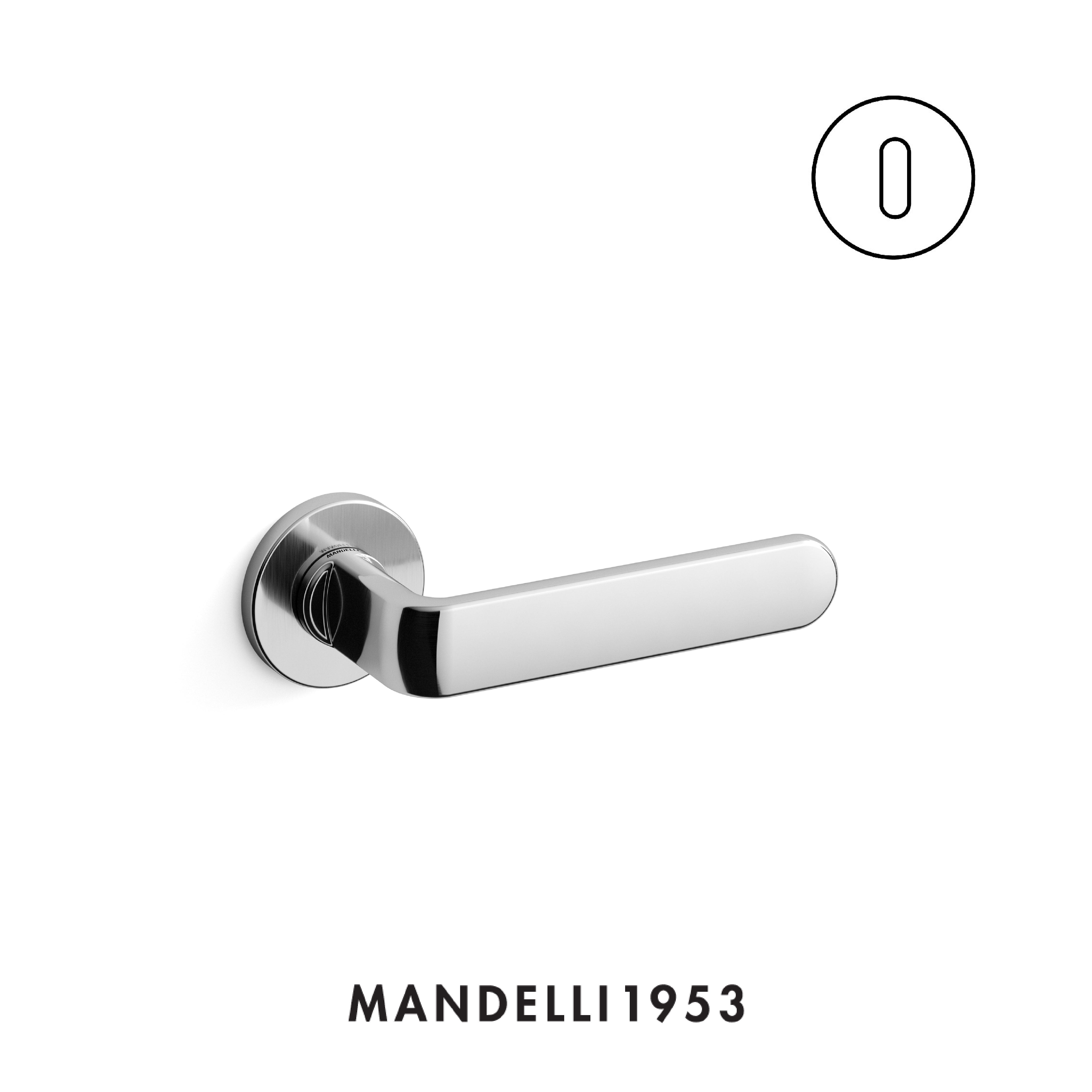 MANDELLI 1953 PP33 - Indoor Door Handle