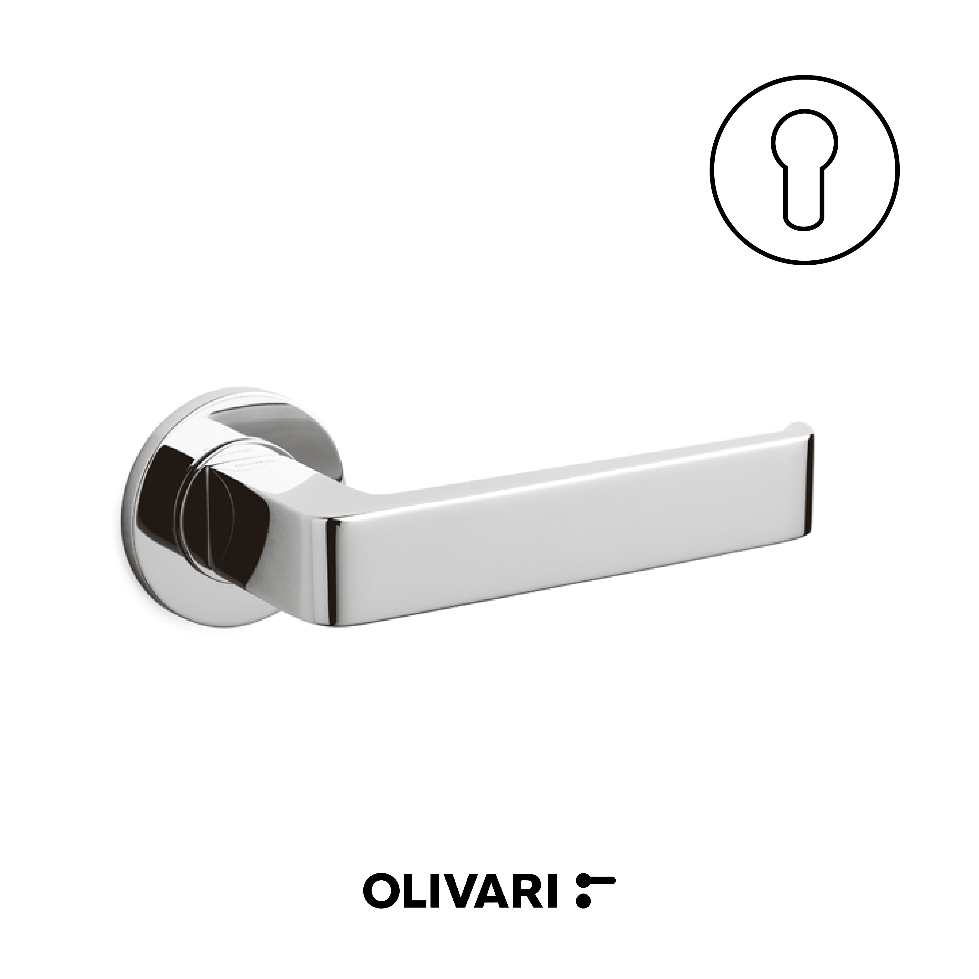 Milano -  Olivari Maniglia per porta interna - Imhoff Handles