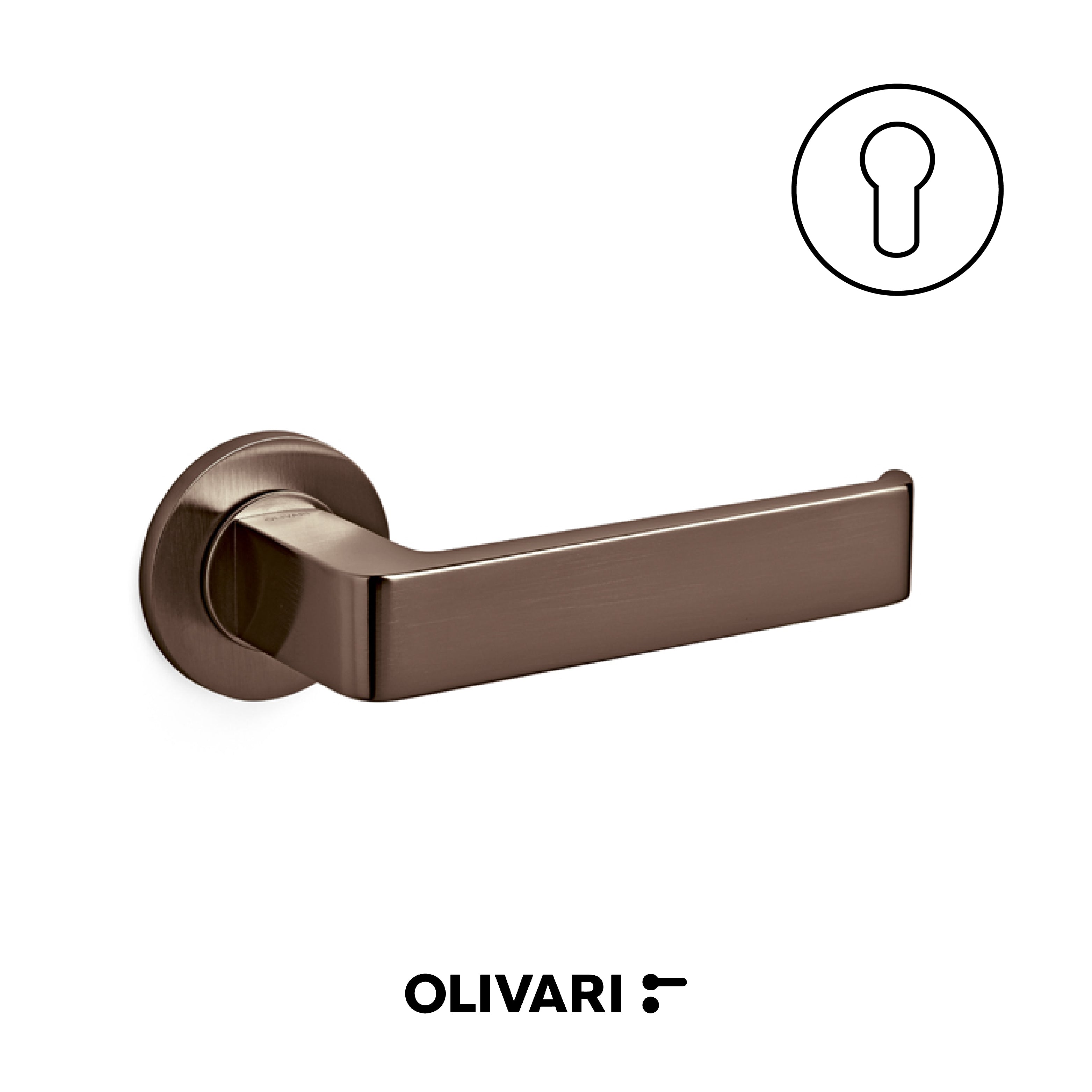 Milano -  Olivari Maniglia per porta interna - Imhoff Handles