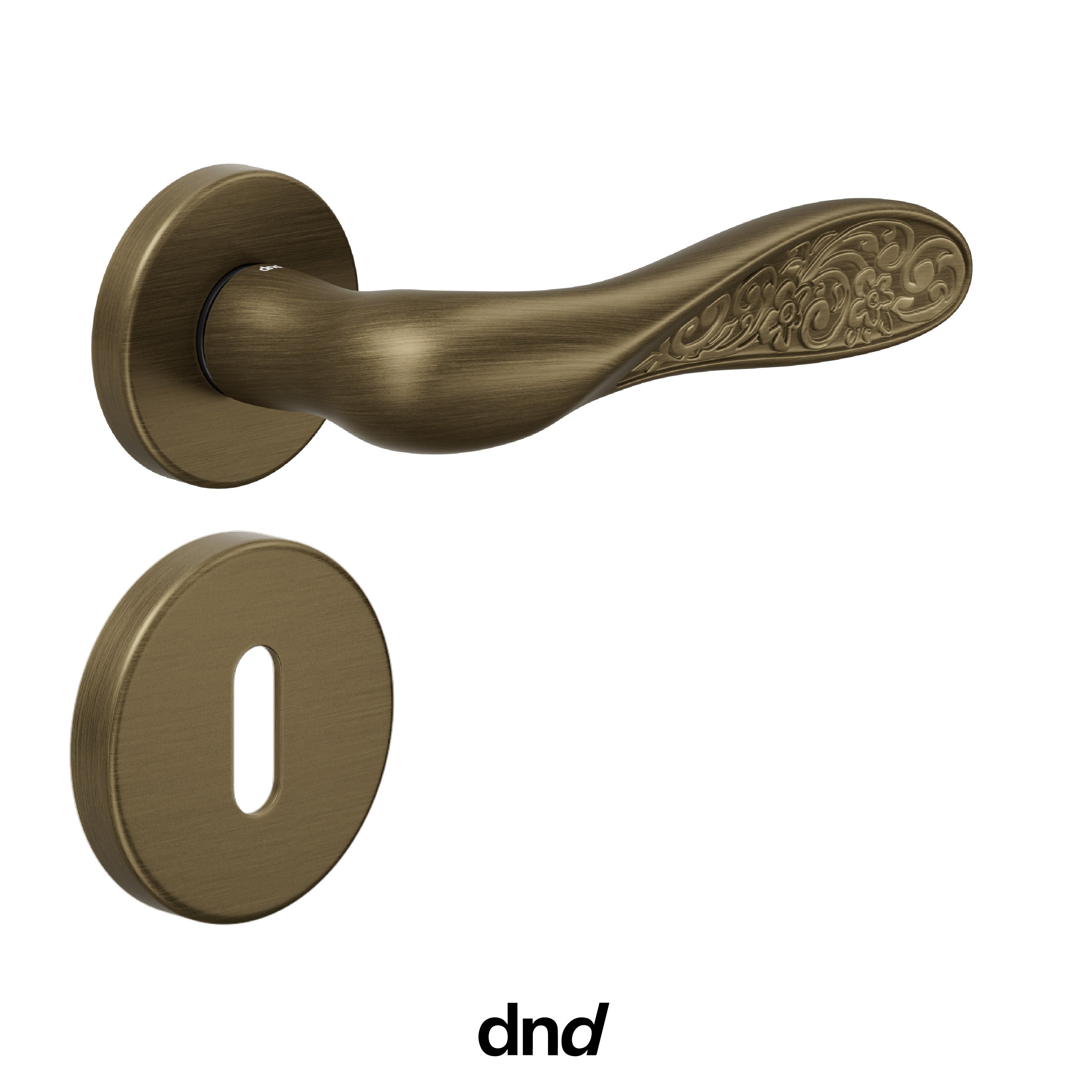 Fiore - DND Maniglia per porta interna - Imhoff Handles