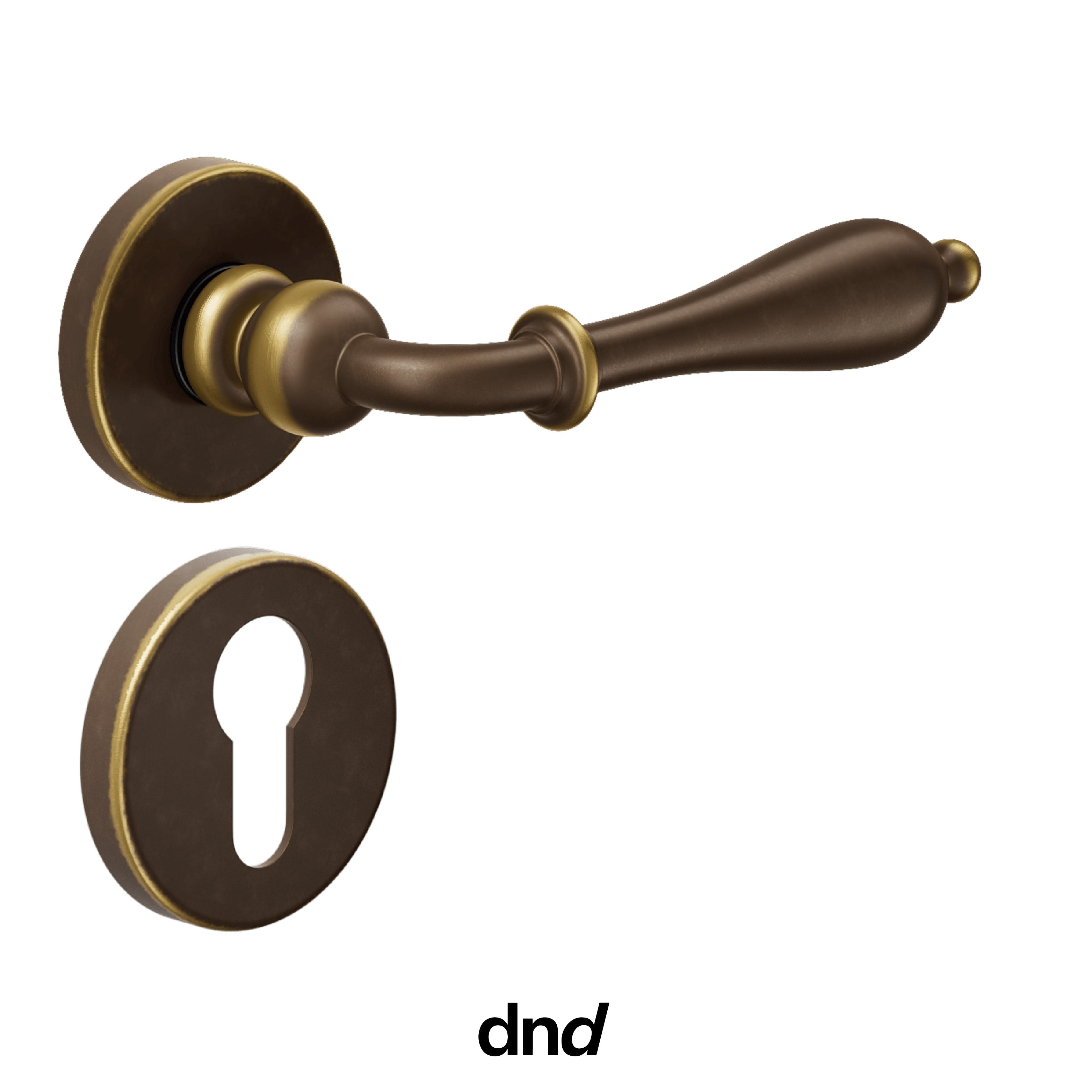 Lirica - DND Maniglia per porta interna - Imhoff Handles