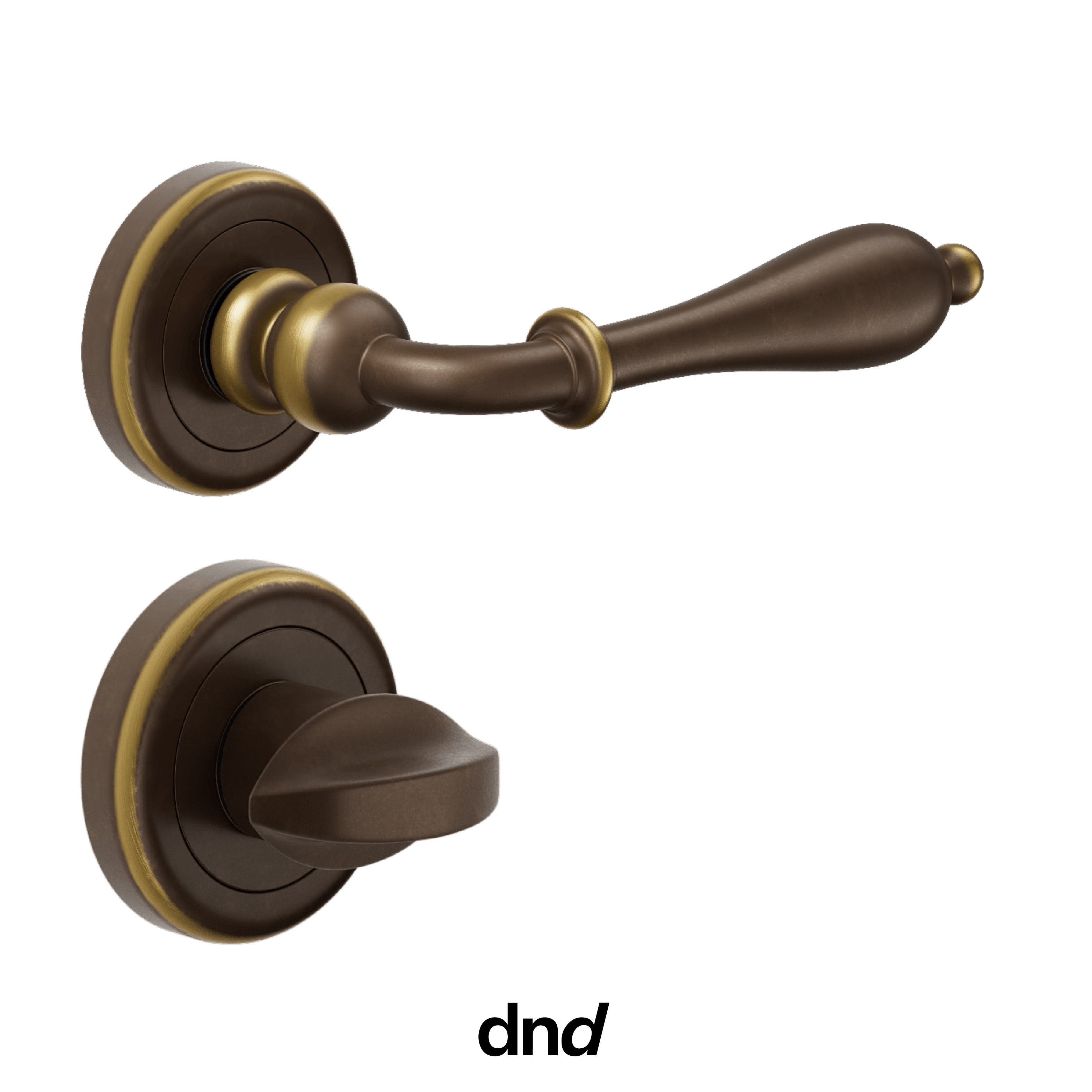 Lirica - DND Maniglia per porta interna - Imhoff Handles