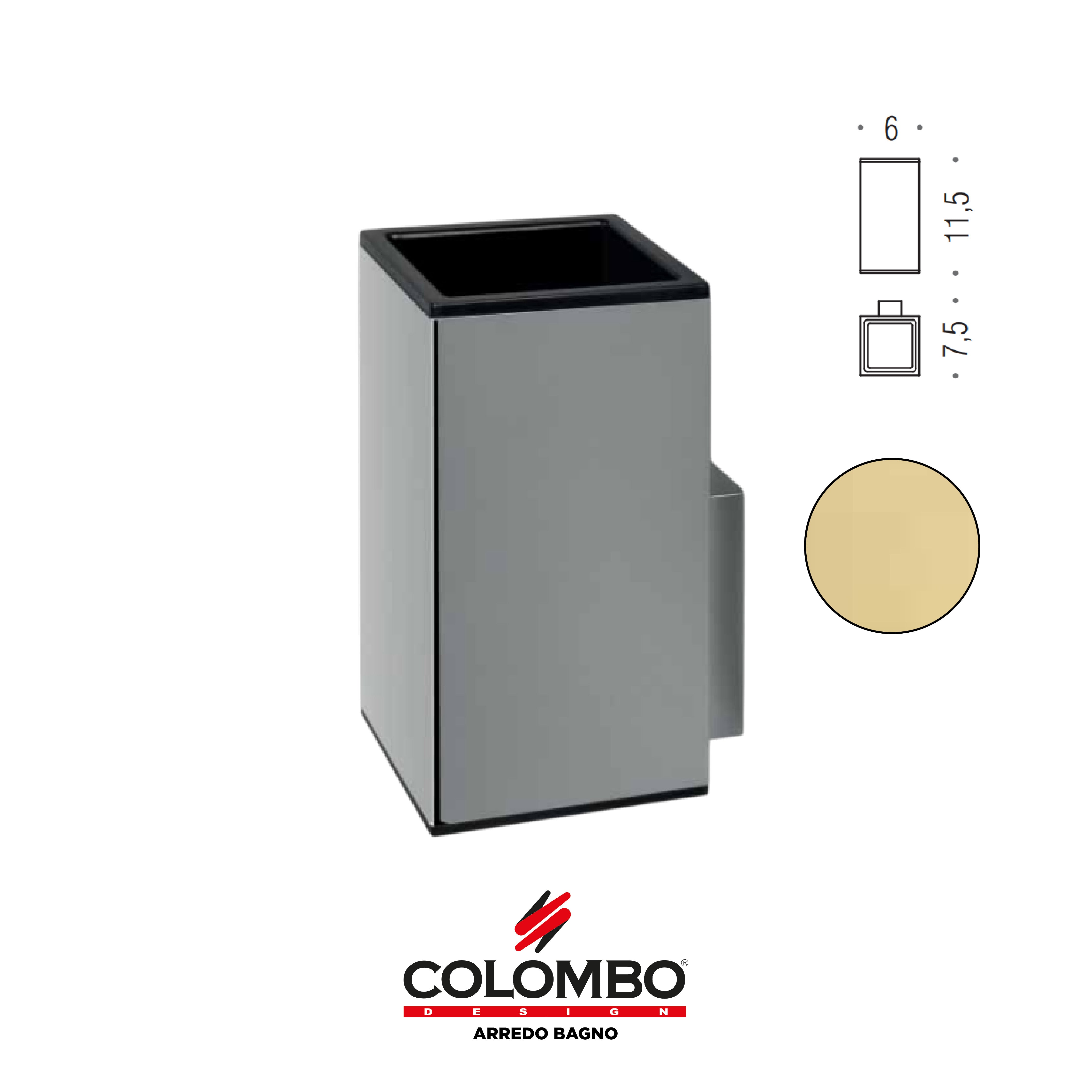MiniQ porta bicchiere - Colombo design arredo bagno - Imhoff Handles