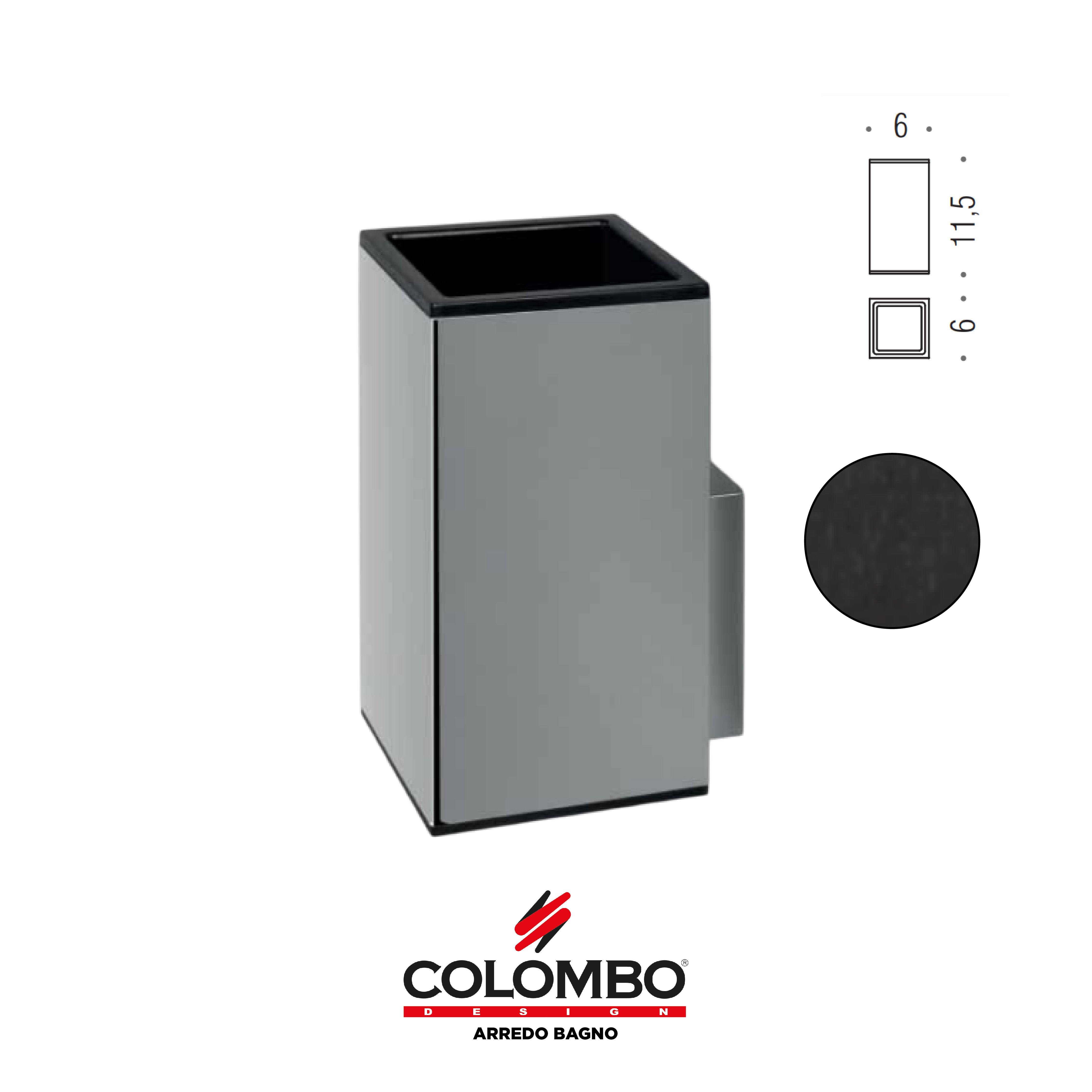 MiniQ Porta bicchiere d'appoggio - Colombo design arredo bagno - Imhoff Handles
