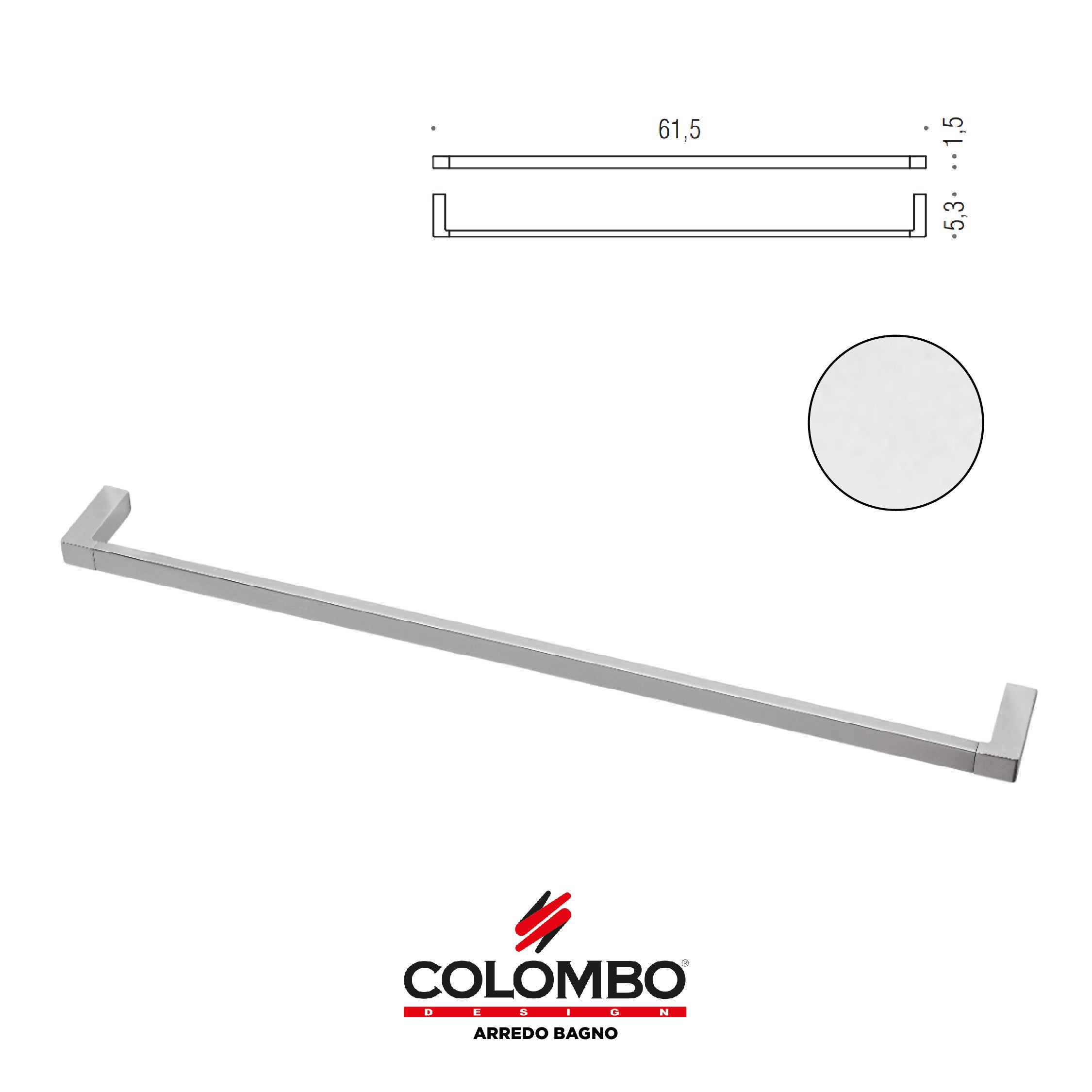 MiniQ Porta salvietta - Colombo design arredo bagno - Imhoff Handles