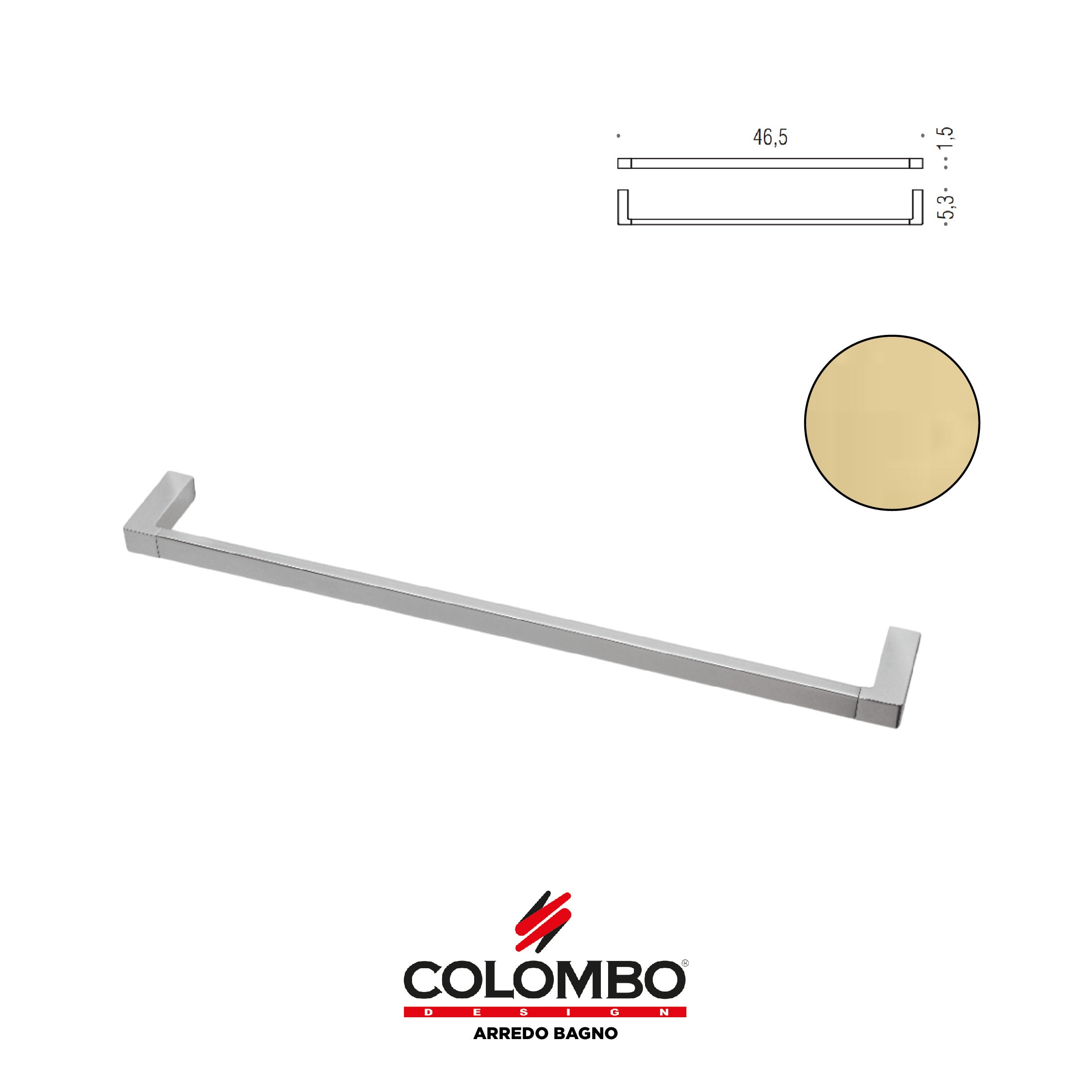 MiniQ Porta salvietta - Colombo design arredo bagno - Imhoff Handles