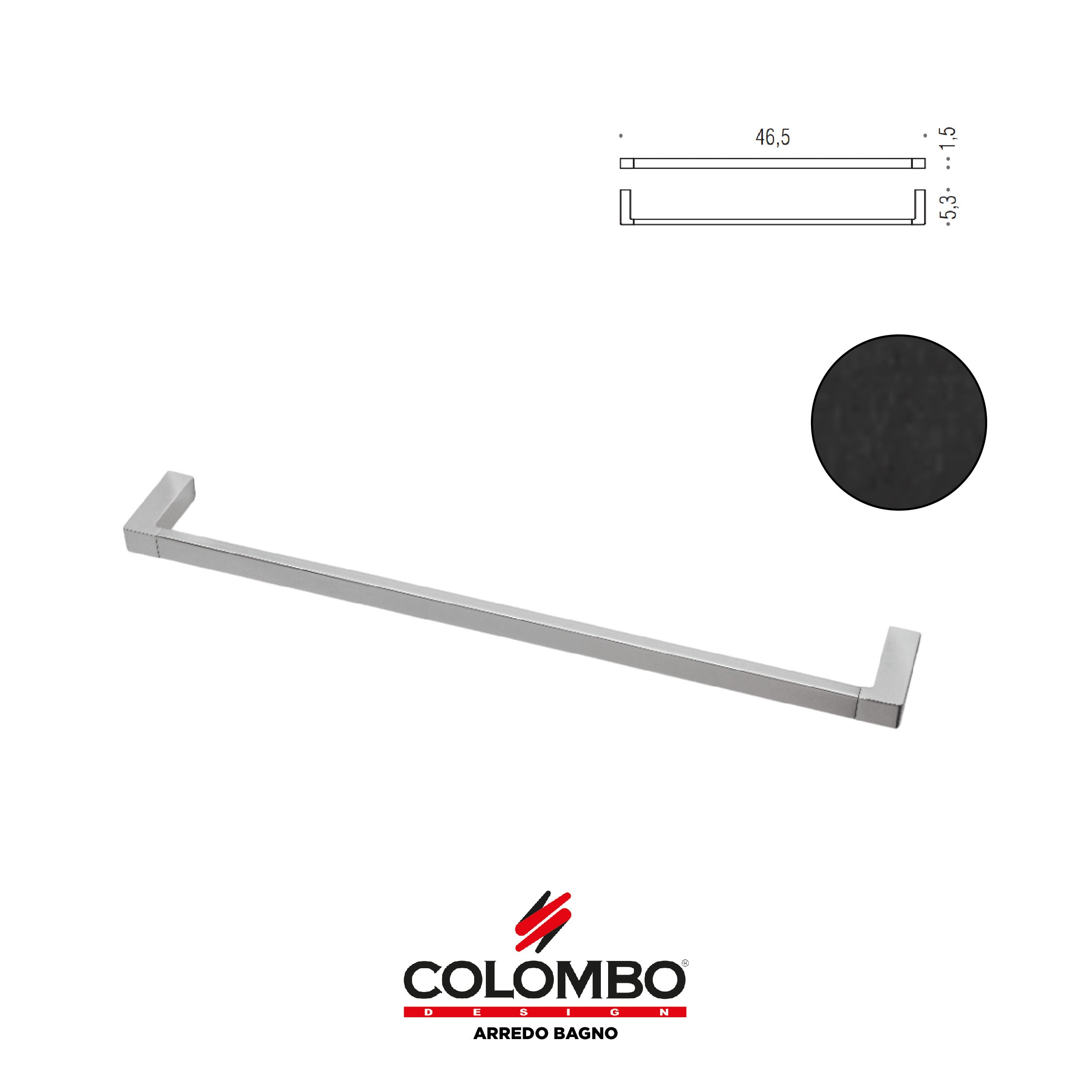 MiniQ Porta salvietta - Colombo design arredo bagno - Imhoff Handles