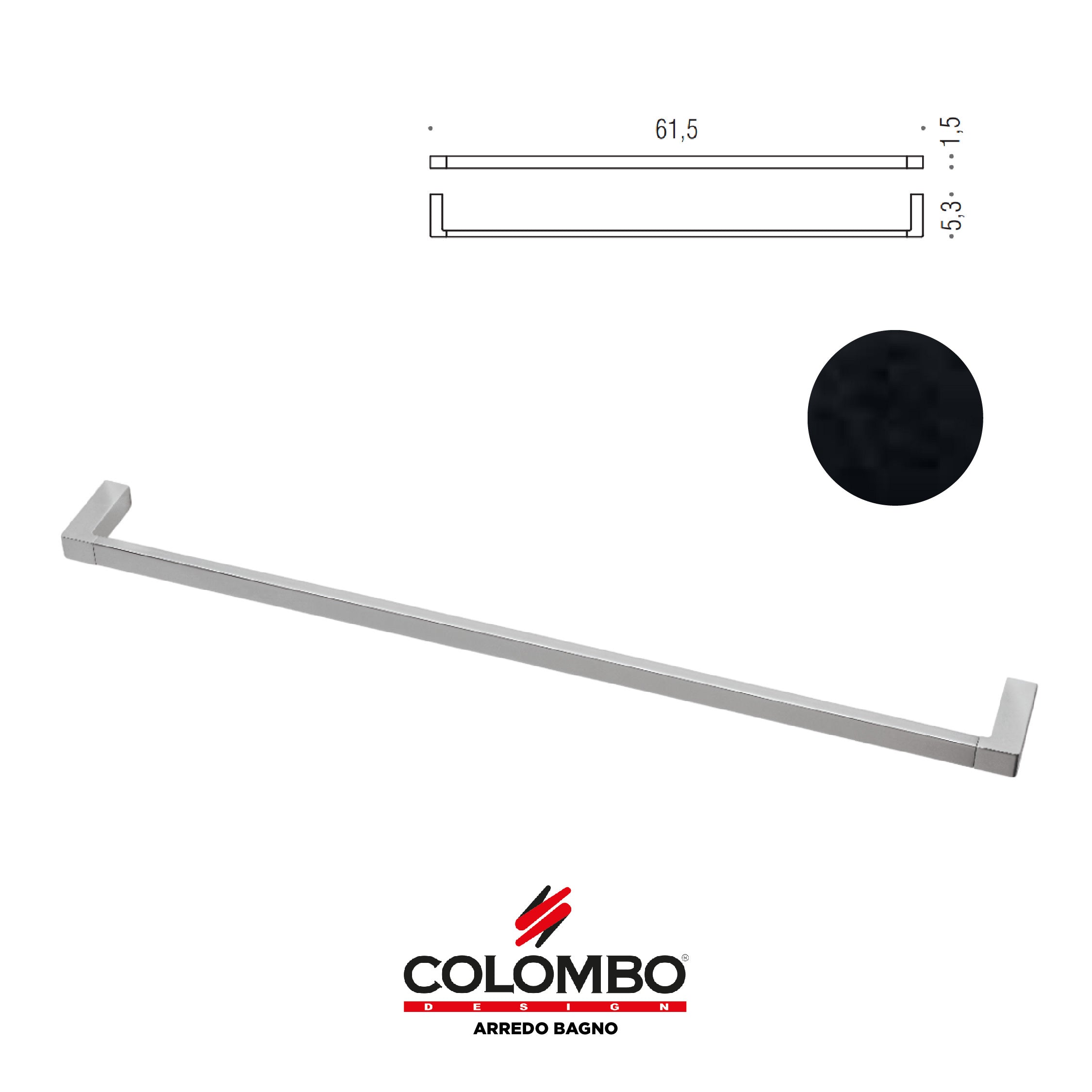 MiniQ Porta salvietta - Colombo design arredo bagno - Imhoff Handles