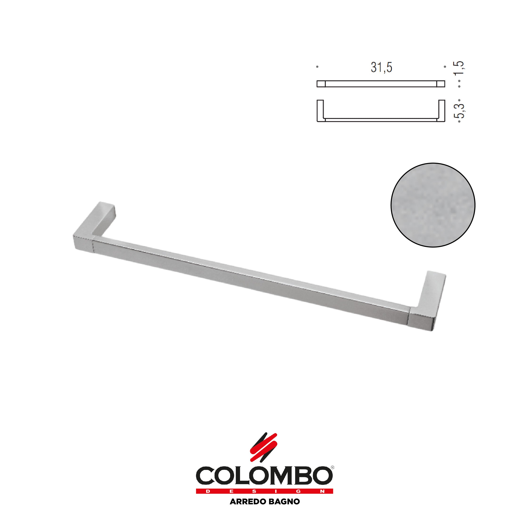 MiniQ Porta salvietta - Colombo design arredo bagno - Imhoff Handles