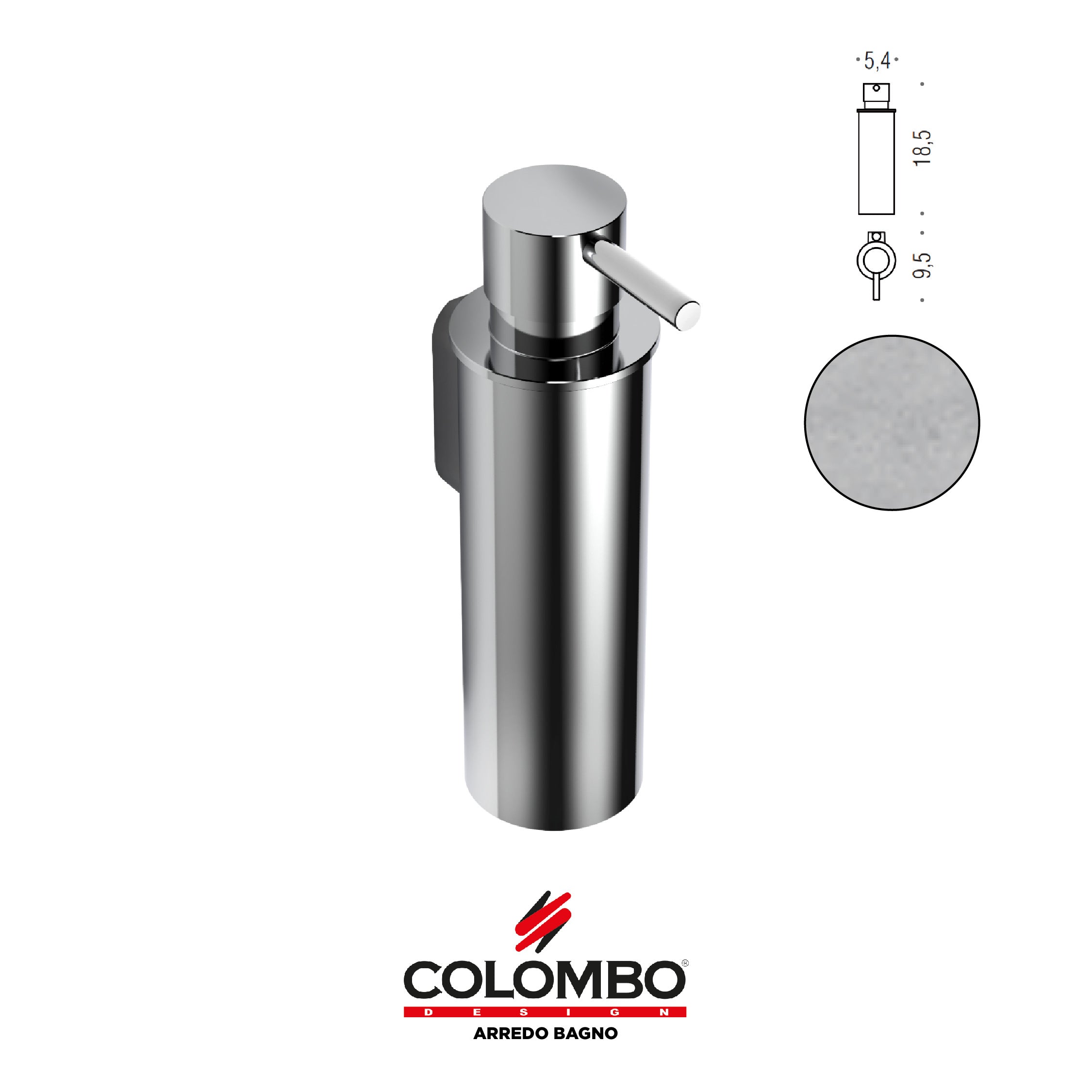 Mini Spandisapone (L 0,15) - Colombo design arredo bagno - Imhoff Handles