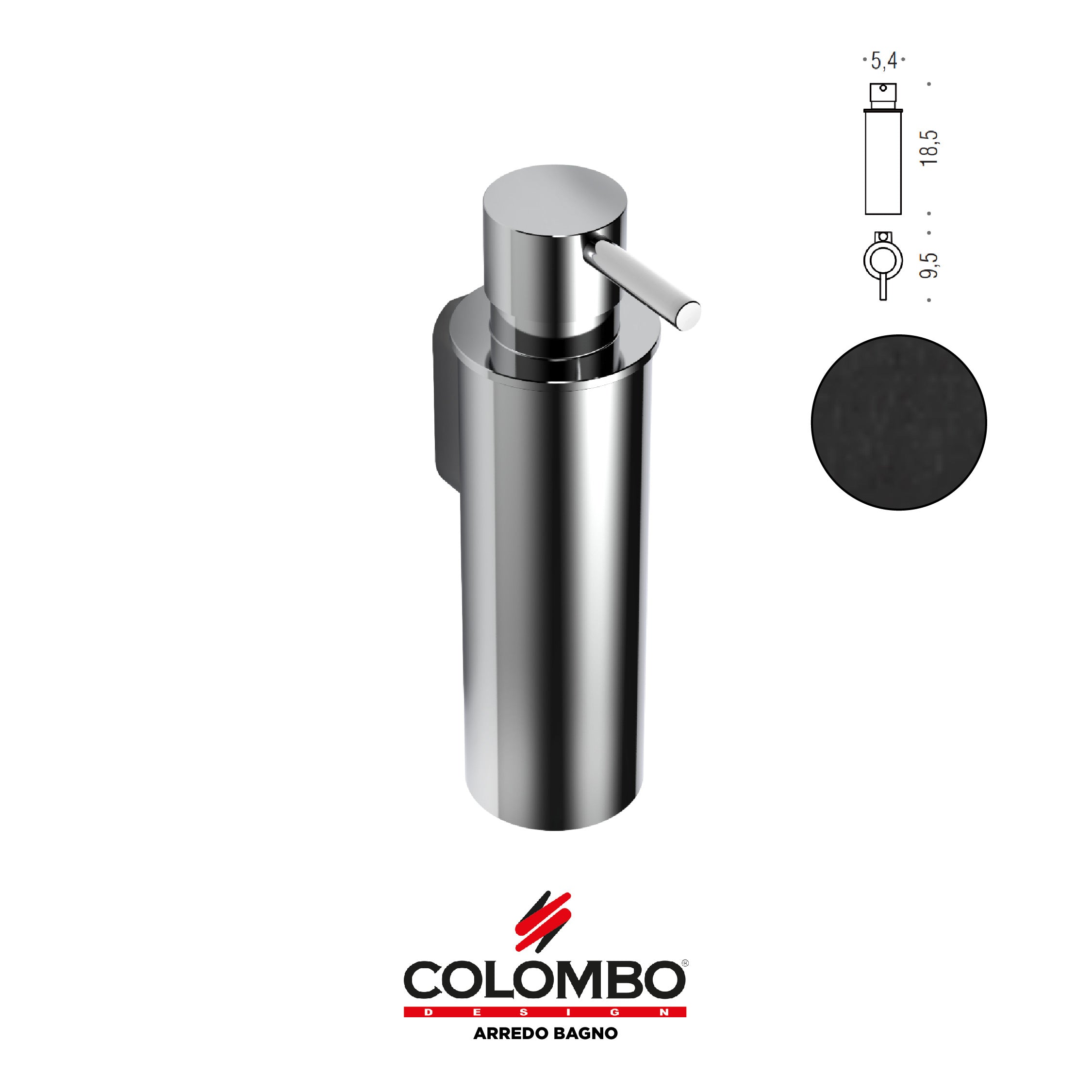 Mini Spandisapone (L 0,15) - Colombo design arredo bagno - Imhoff Handles