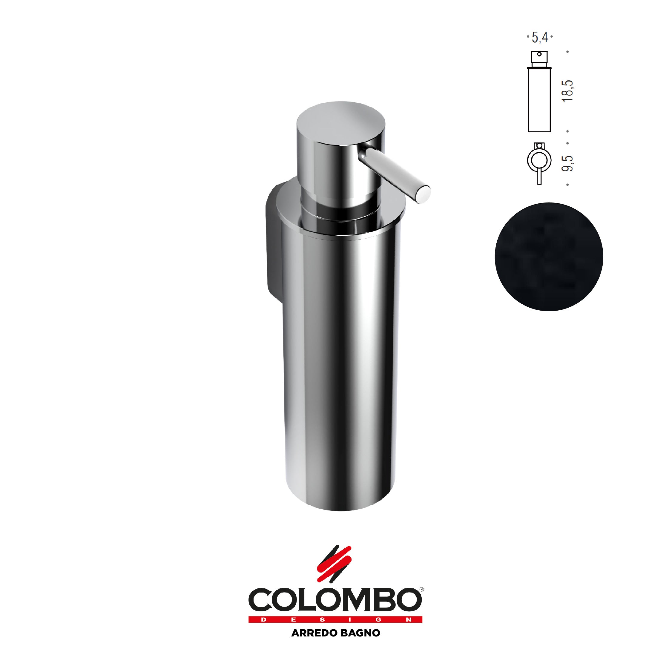 Mini Spandisapone (L 0,15) - Colombo design arredo bagno - Imhoff Handles