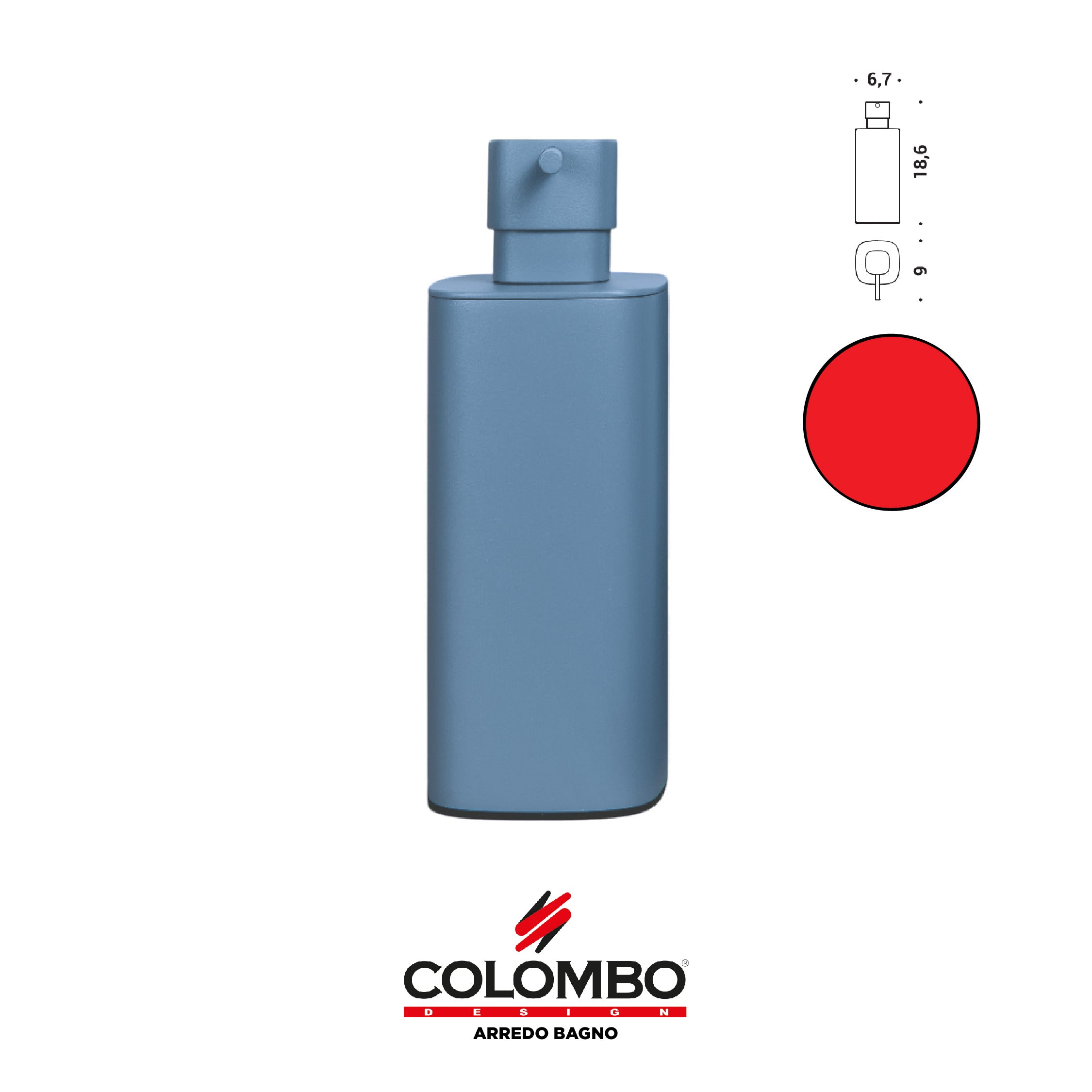 Mood Spandisapone (L0,30) d'appoggio - Colombo design arredo bagno - Imhoff Handles