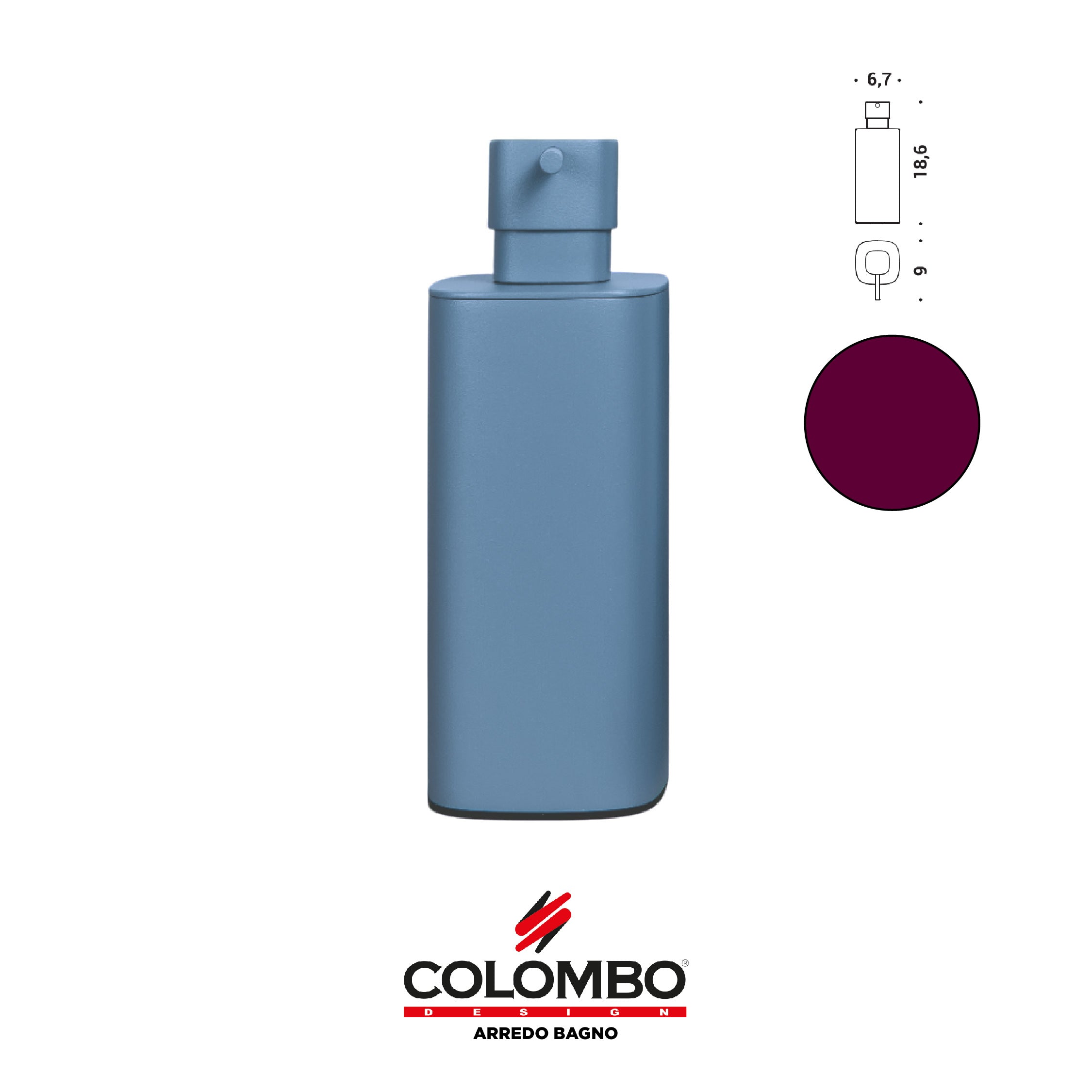 Mood Spandisapone (L0,30) d'appoggio - Colombo design arredo bagno - Imhoff Handles