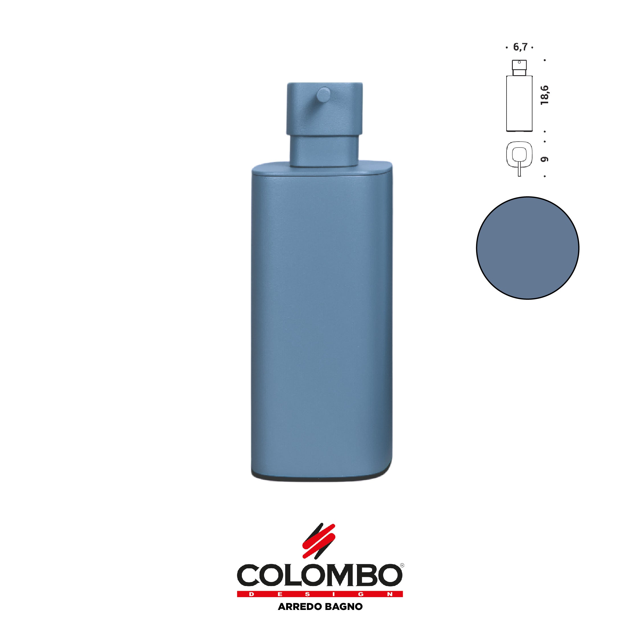 Mood Spandisapone (L0,30) d'appoggio - Colombo design arredo bagno - Imhoff Handles